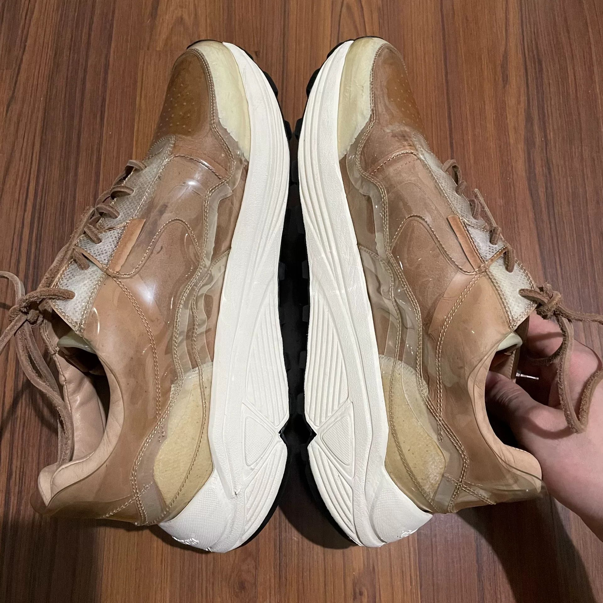 Buttero BUTTERO PVC Leather Lining Vibram Sneakers Size US 9 / EU 42 - 4 Thumbnail