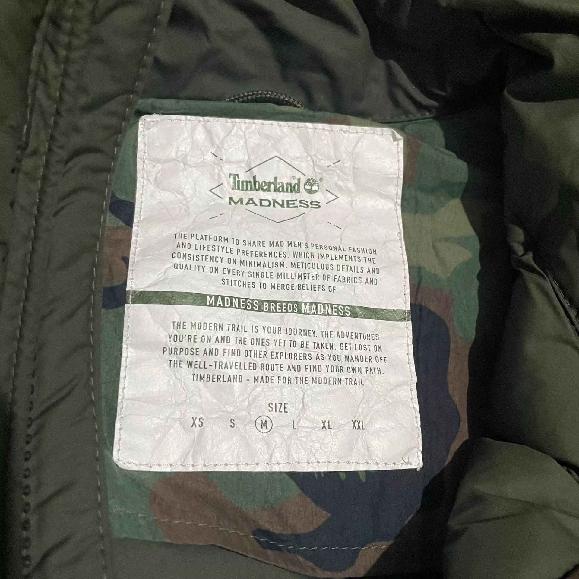 Timberland MADNESS x TIMBERLAND Down Jacket Size US M / EU 48-50 / 2 - 7 Thumbnail