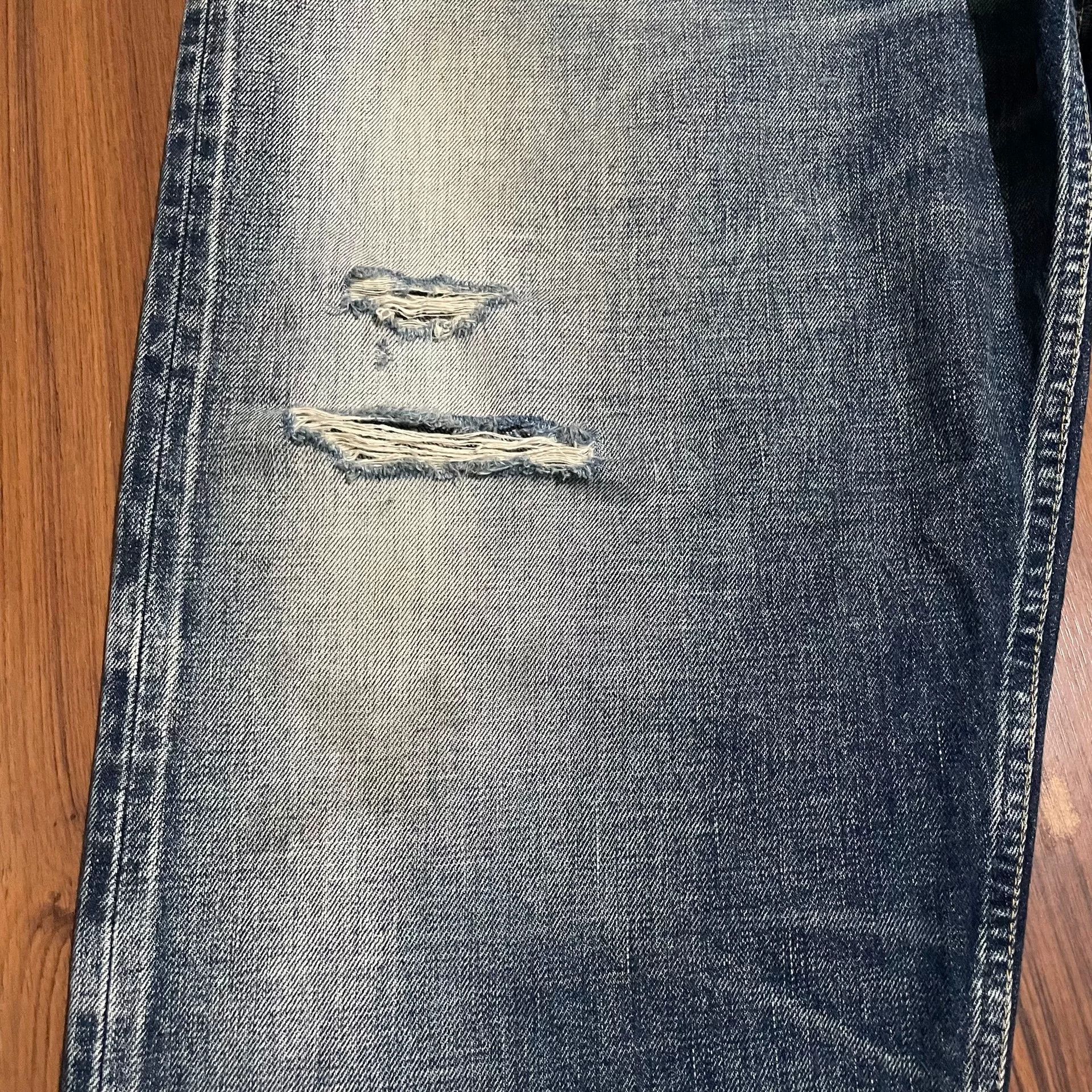 Madness MADNESS 21AW Knife Cut 3.0 Jeans Size US 32 / EU 48 - 3 Thumbnail