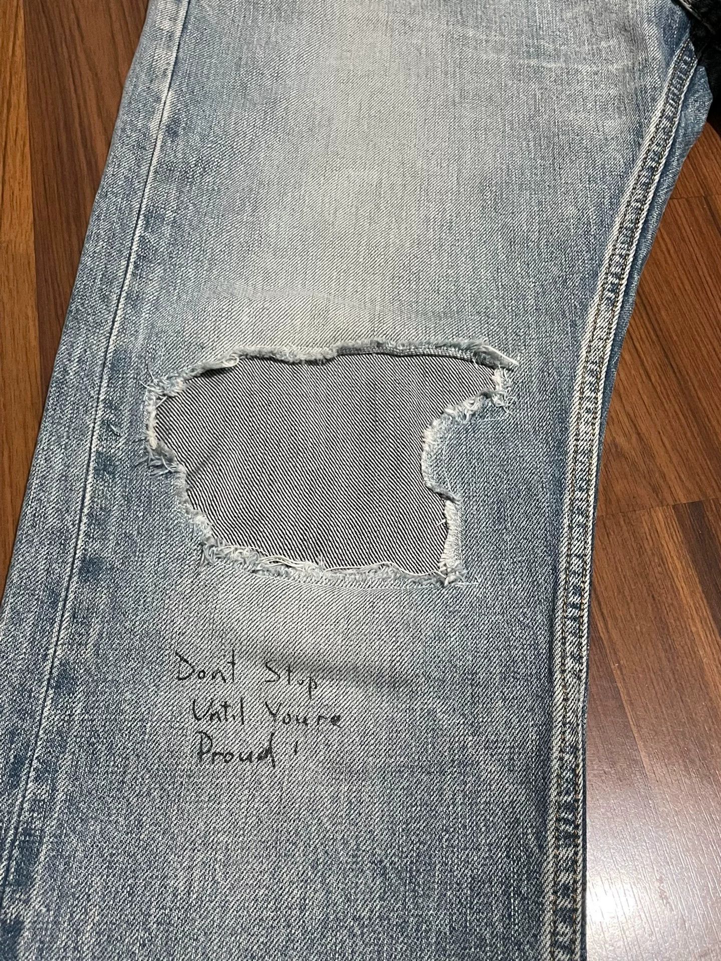 Madness MADNESS 17SS Japan Distressed Jeans Size US 30 / EU 46 - 3 Thumbnail