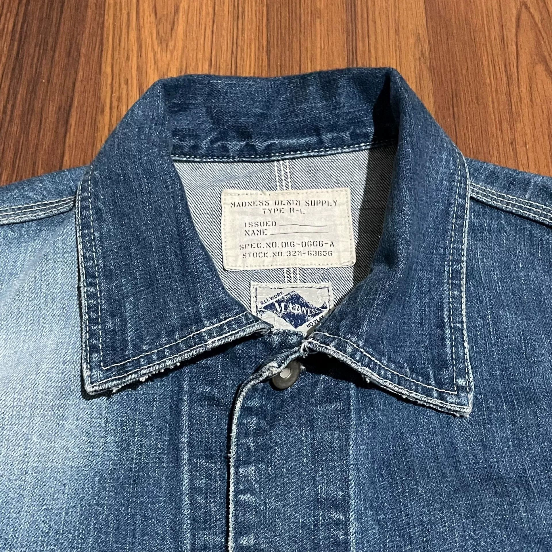 MADNESS 18SS Railway Denim Jacket