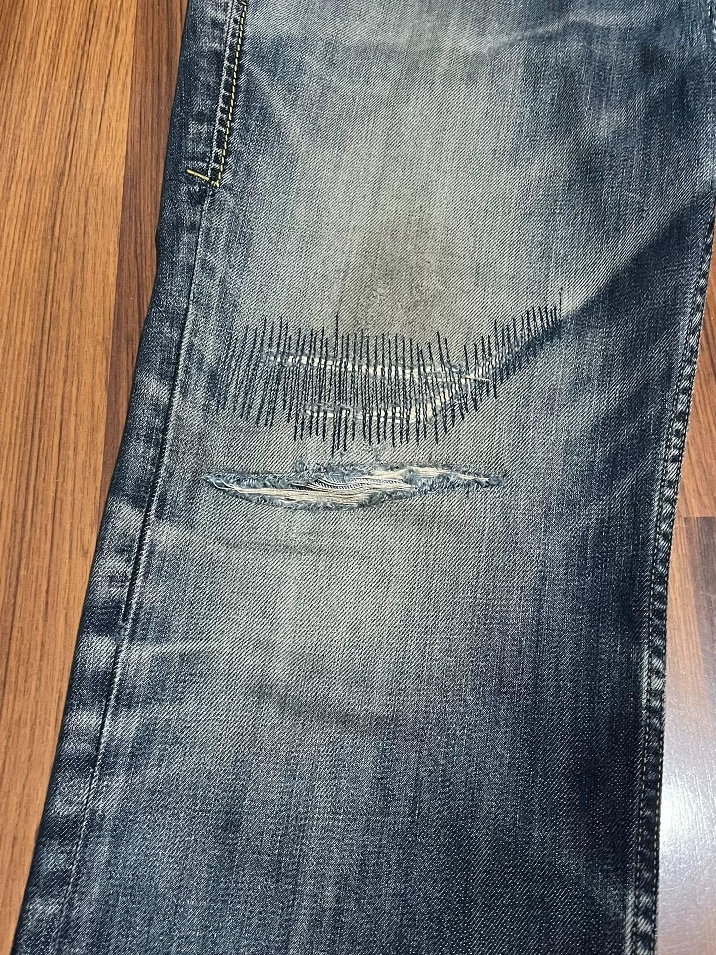 Levi's Vintage Clothing Levi's 504 LVC Japanese Wash Patch Jeans Size US 28 / EU 44 - 3 Thumbnail