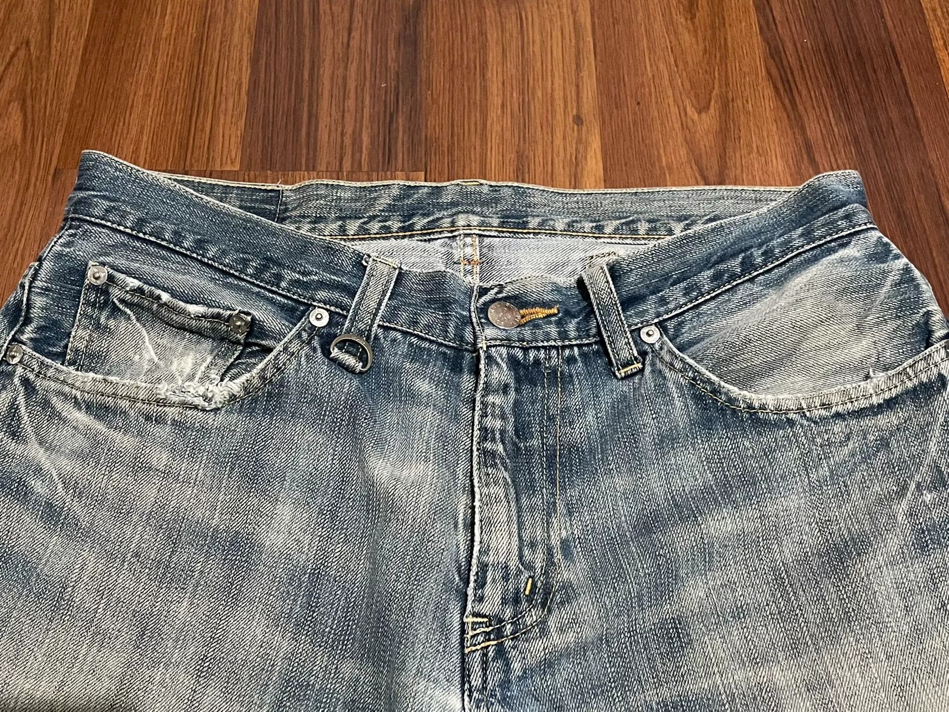 Sophnet. SOPHNET Japanese Wash Distressed Jeans Size US 32 / EU 48 - 5 Thumbnail