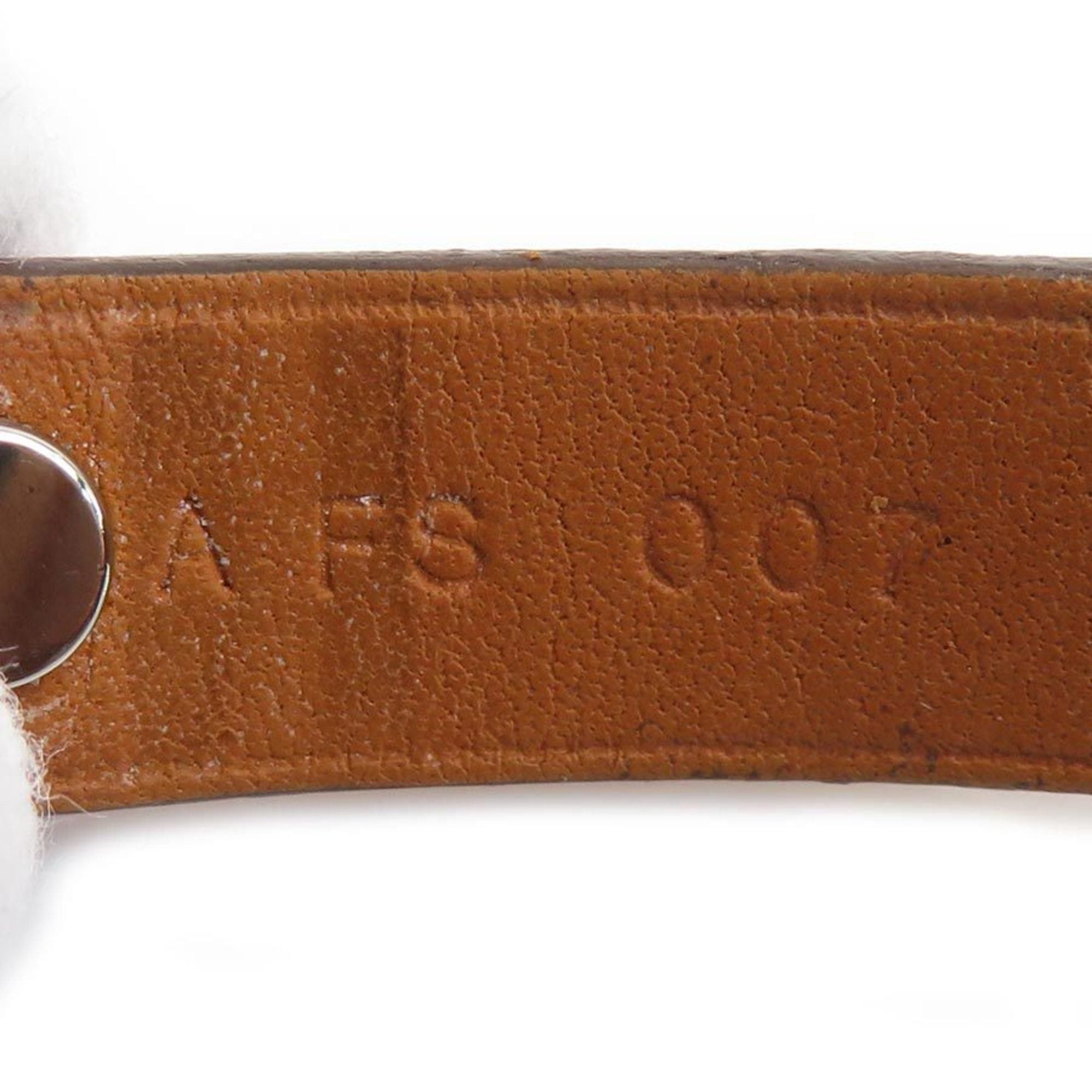 Hermes Hermes Hermès Mini Dog Leather Metal Bracelet in Magenta and Silver for Women, Free Shipping, e61540g Size ONE SIZE - 7 Thumbnail