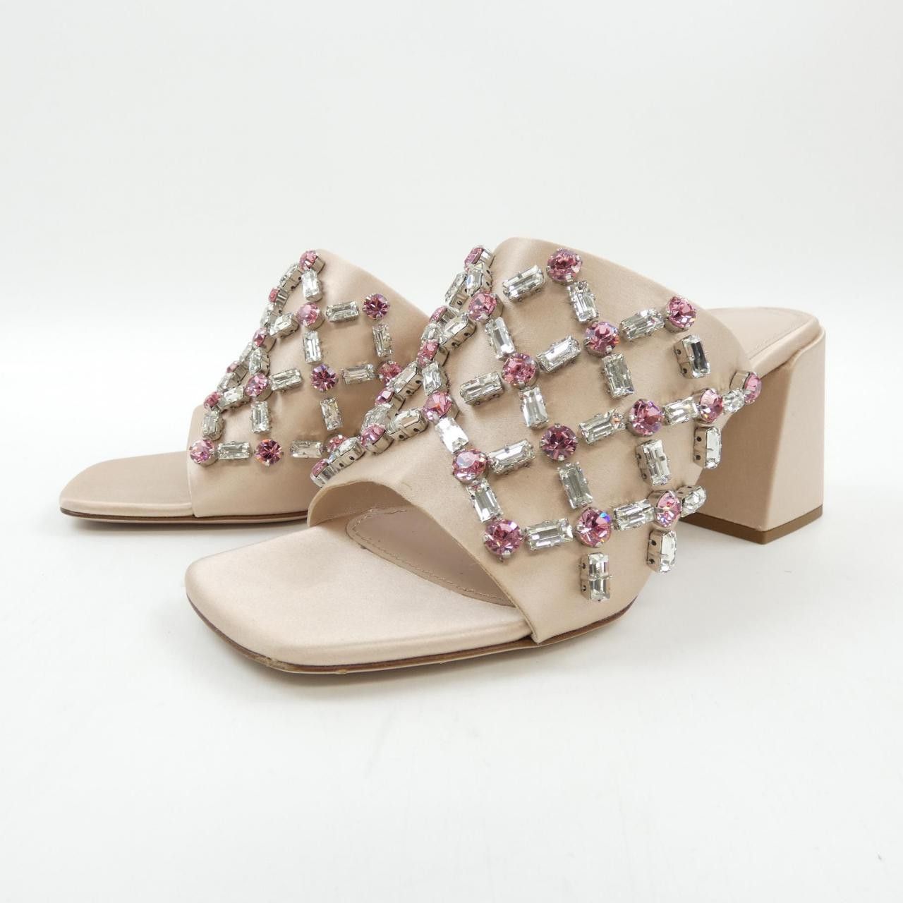 Miu Miu Miu Miu Miu Miu Sandals Leather Shoes 5XX518 DUTY FREE for USA Size ONE SIZE - 3 Thumbnail