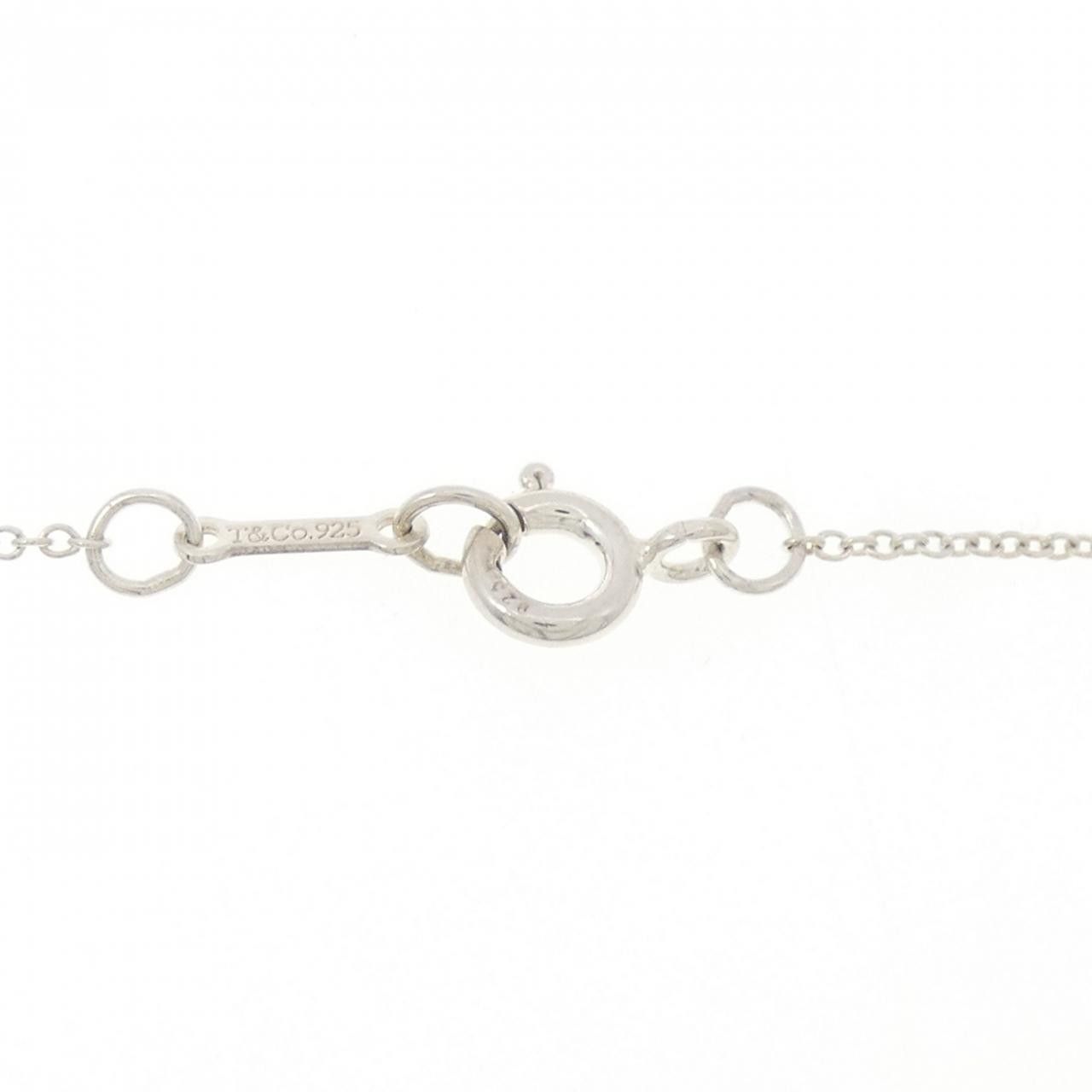 Tiffany & Co. Tiffany & Co. Tiffany Modern Heart 925 Silver Sapphire Necklace Precious Metal Necklace DUTY FREE for USA Size ONE SIZE - 5 Thumbnail