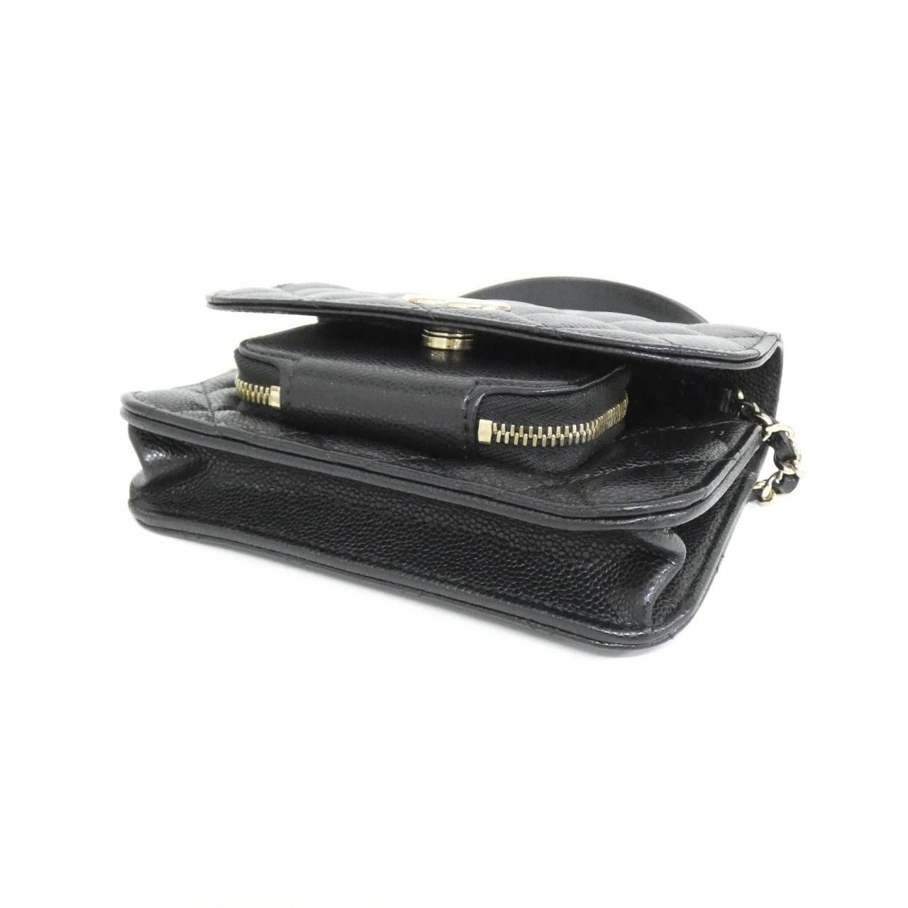 Chanel Chanel Chanel AP2914 Caviar Skin Chain Clutch Leather Other AP2914 DUTY FREE for USA Size ONE SIZE - 3 Thumbnail