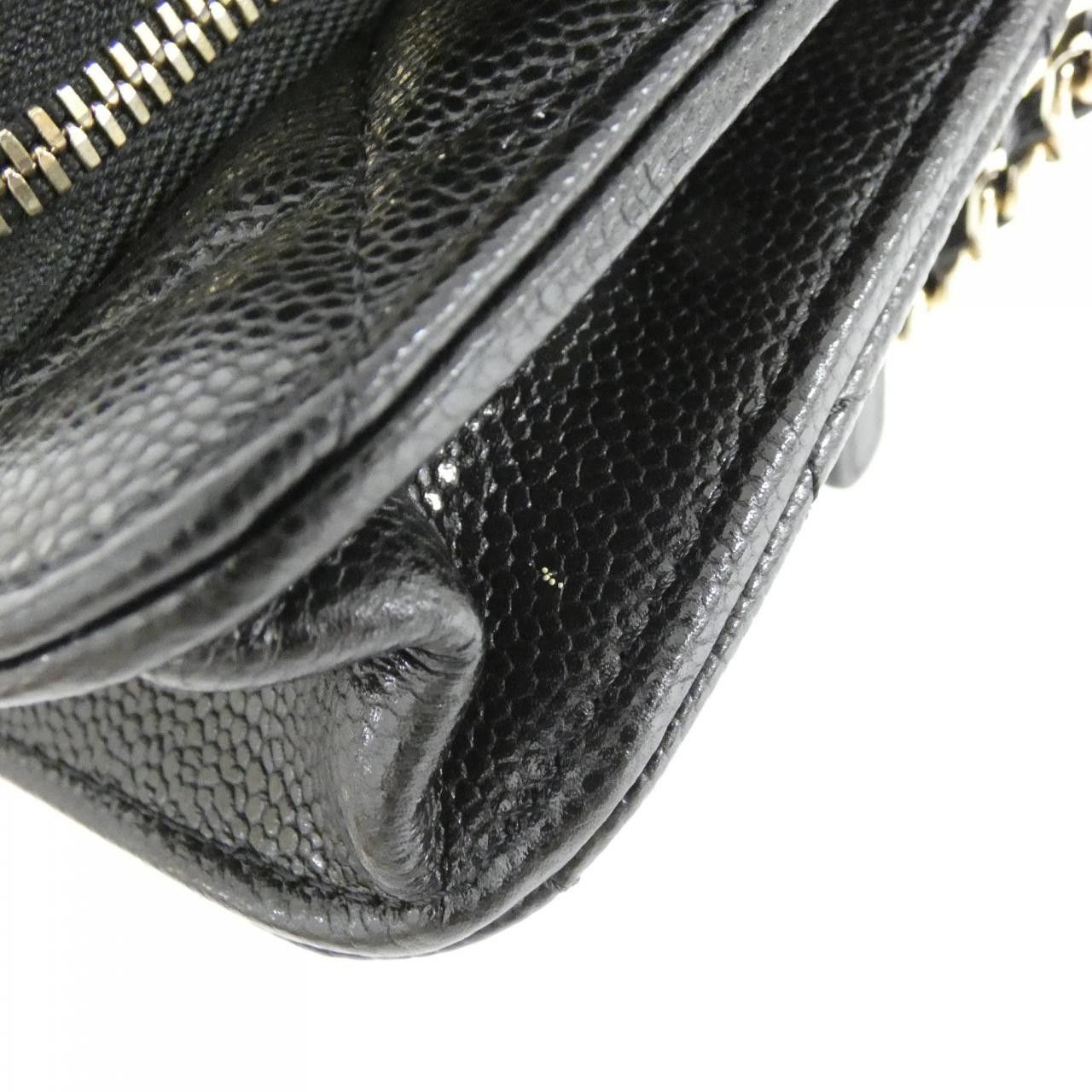 Chanel Chanel Chanel AP2914 Caviar Skin Chain Clutch Leather Other AP2914 DUTY FREE for USA Size ONE SIZE - 4 Thumbnail