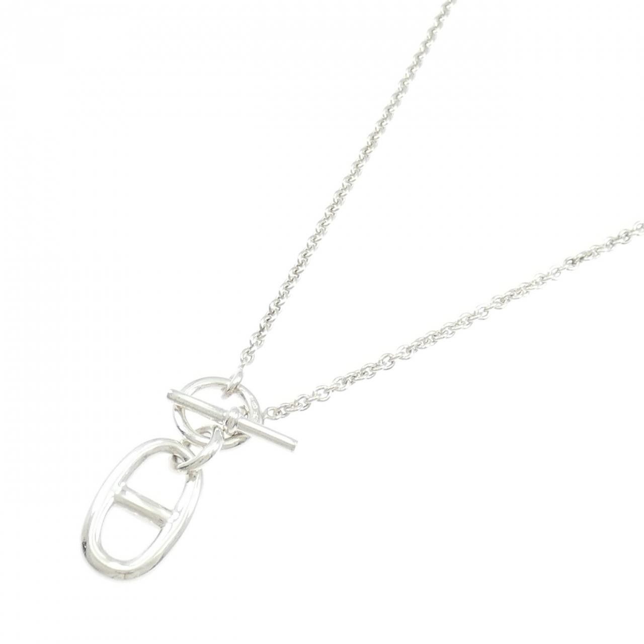Hermes Hermes Hermès Chaîne d'Ancre 925 Necklace Precious Metal Necklace DUTY FREE for USA Size ONE SIZE - 2 Thumbnail