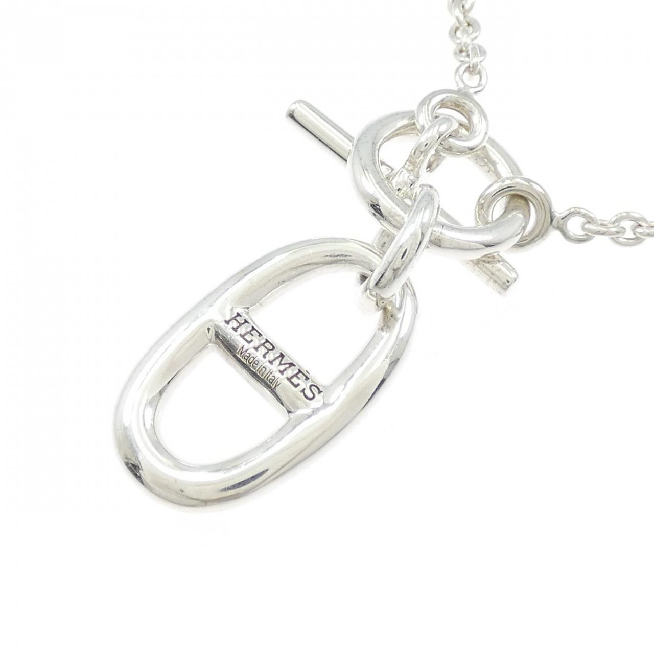 Hermes Hermes Hermès Chaîne d'Ancre 925 Necklace Precious Metal Necklace DUTY FREE for USA Size ONE SIZE - 4 Thumbnail