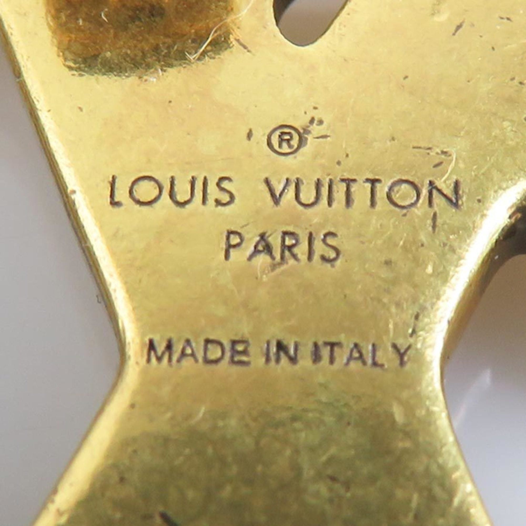Louis Vuitton Louis Vuitton Collier Squared Necklace in LV Metal Gold for Men, MP2692, Free Shipping (h31959i) Size ONE SIZE - 5 Thumbnail