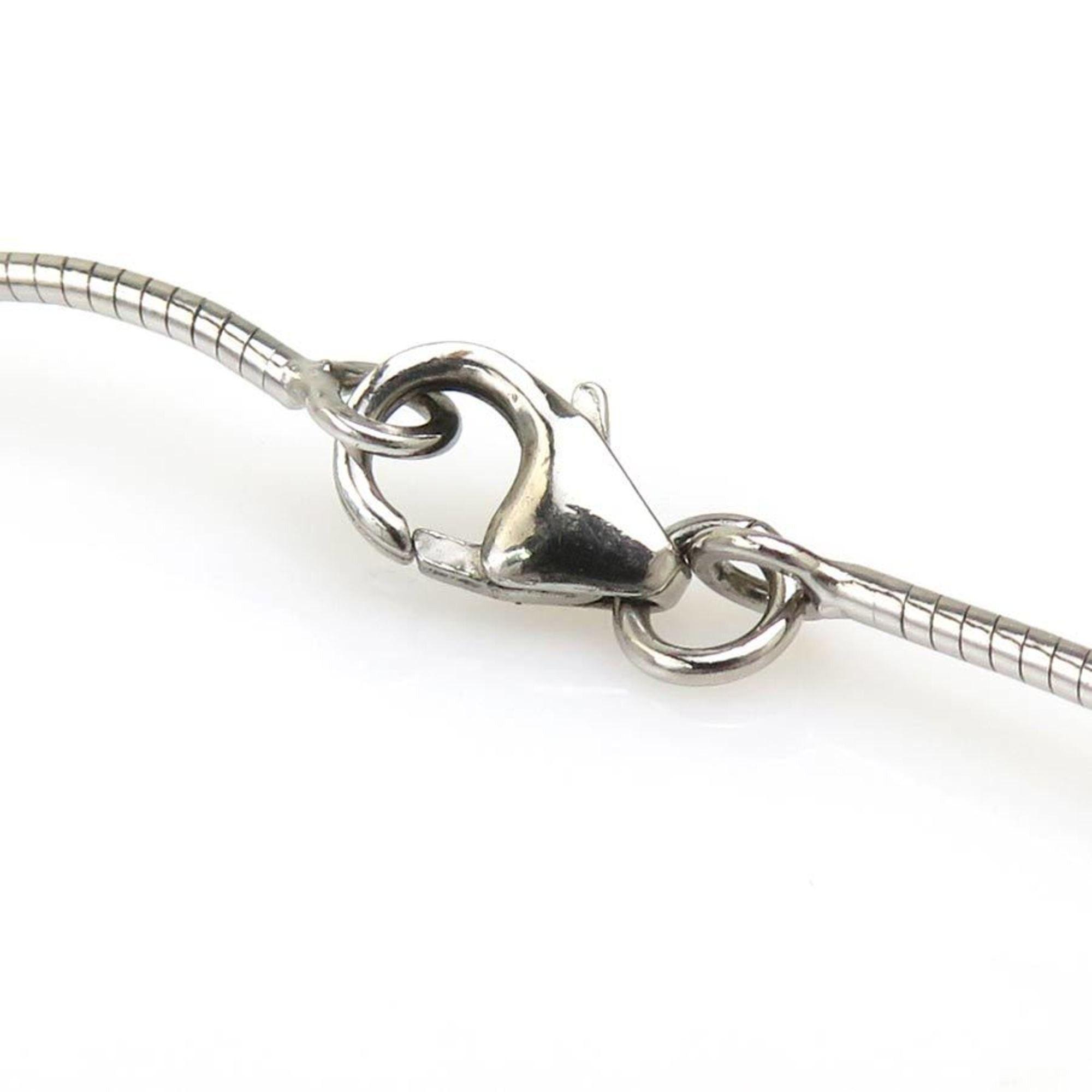 Hermes Hermes Hermès Necklace, Carage d'Ache, H Cube, Metal, Ivory and Silver, Women's, Free Shipping, h31951g Size ONE SIZE - 8 Thumbnail