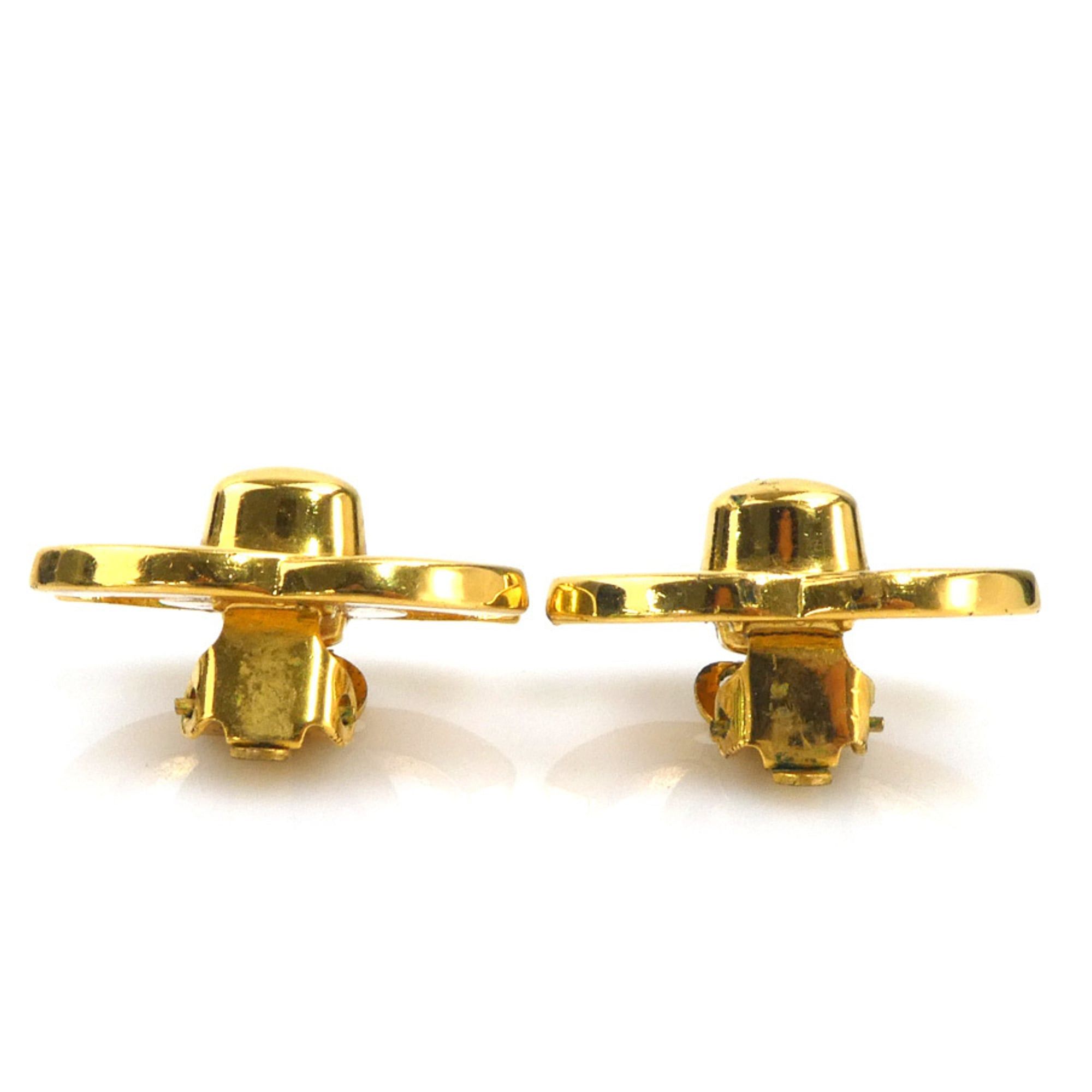 Chanel CHANEL Coco Mark Metal Gold Earrings for Women, Free Shipping, e61508j Size ONE SIZE - 5 Thumbnail