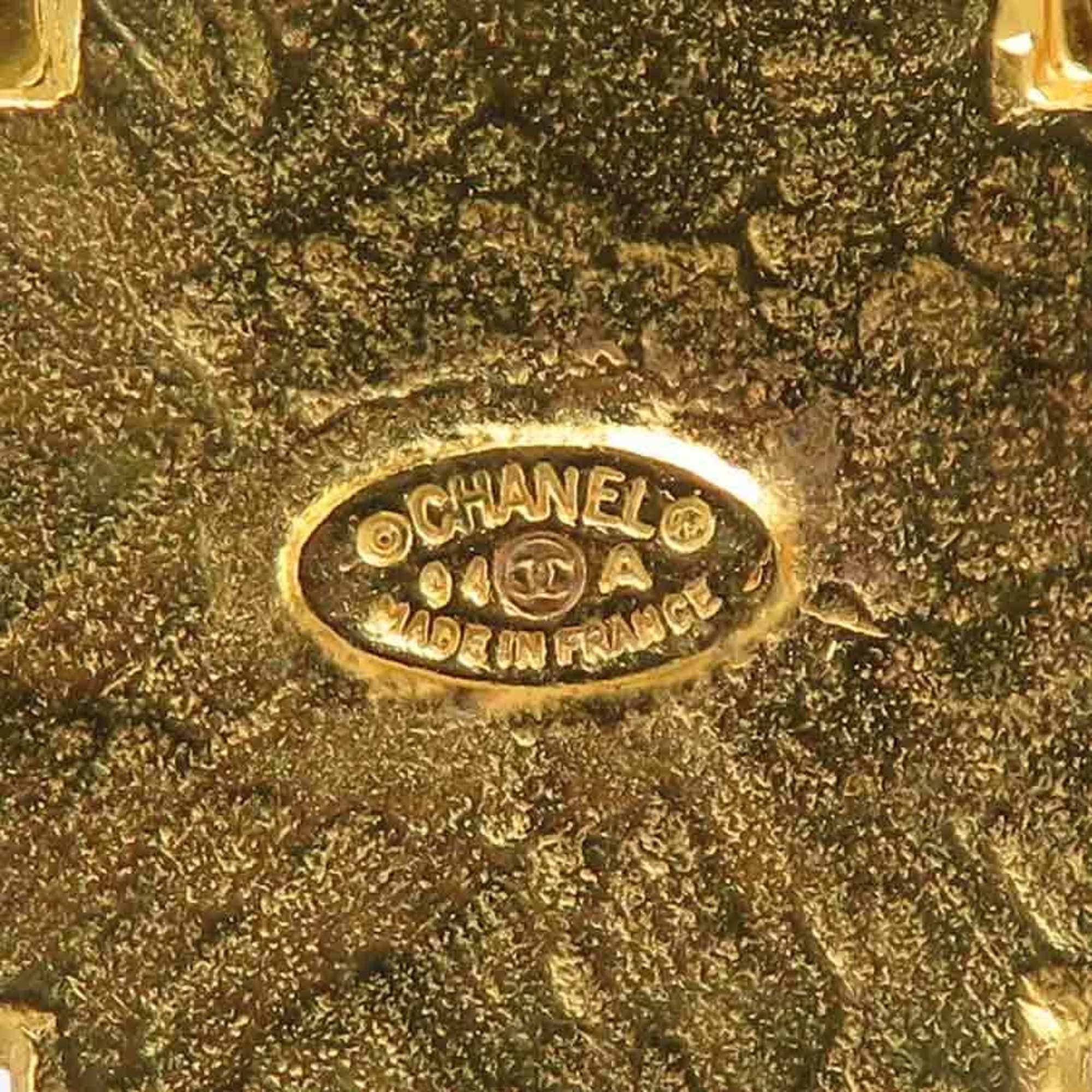 Chanel CHANEL Coco Mark Metal Gold Brooch for Women, Free Shipping e61432i Size ONE SIZE - 14 Thumbnail