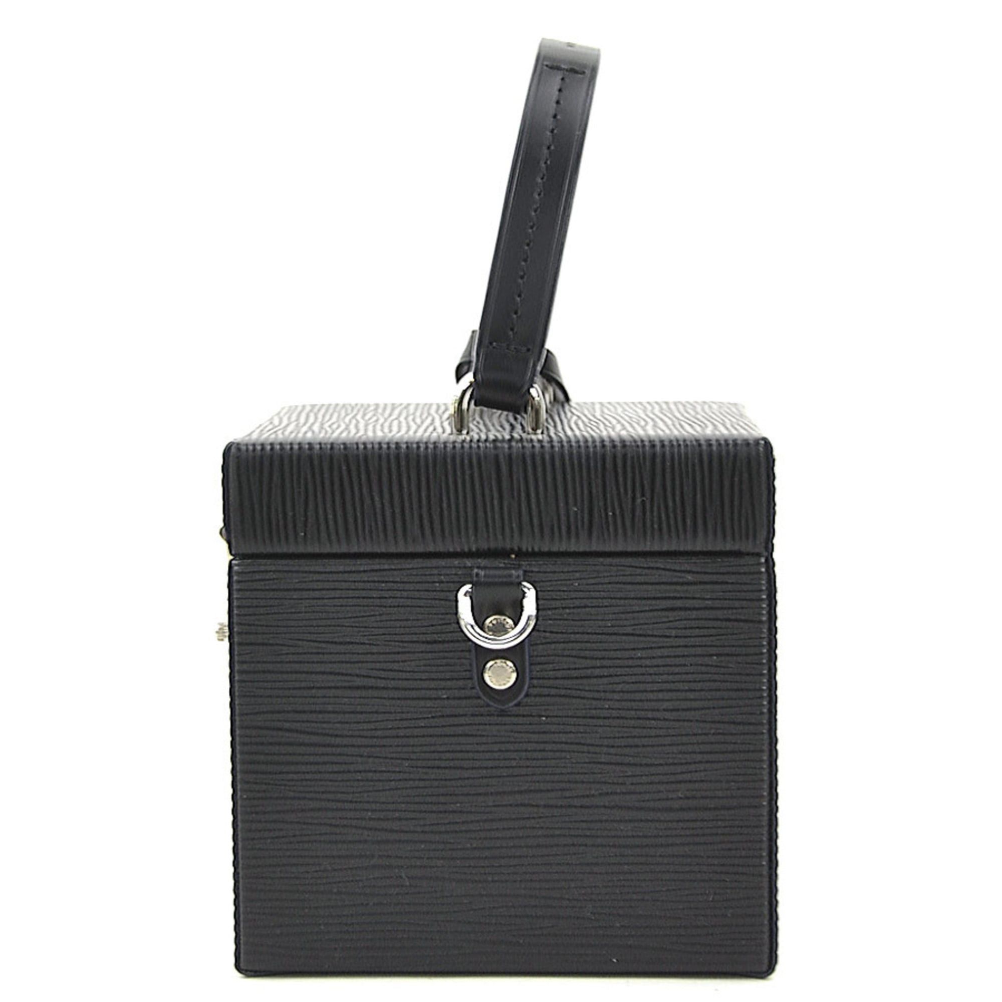Louis Vuitton Louis Vuitton Epi Leather Vanity Bag in Bleecker Box, Leather, Noir, Women's, M52703, Free Shipping, 90118i Size ONE SIZE - 2 Thumbnail