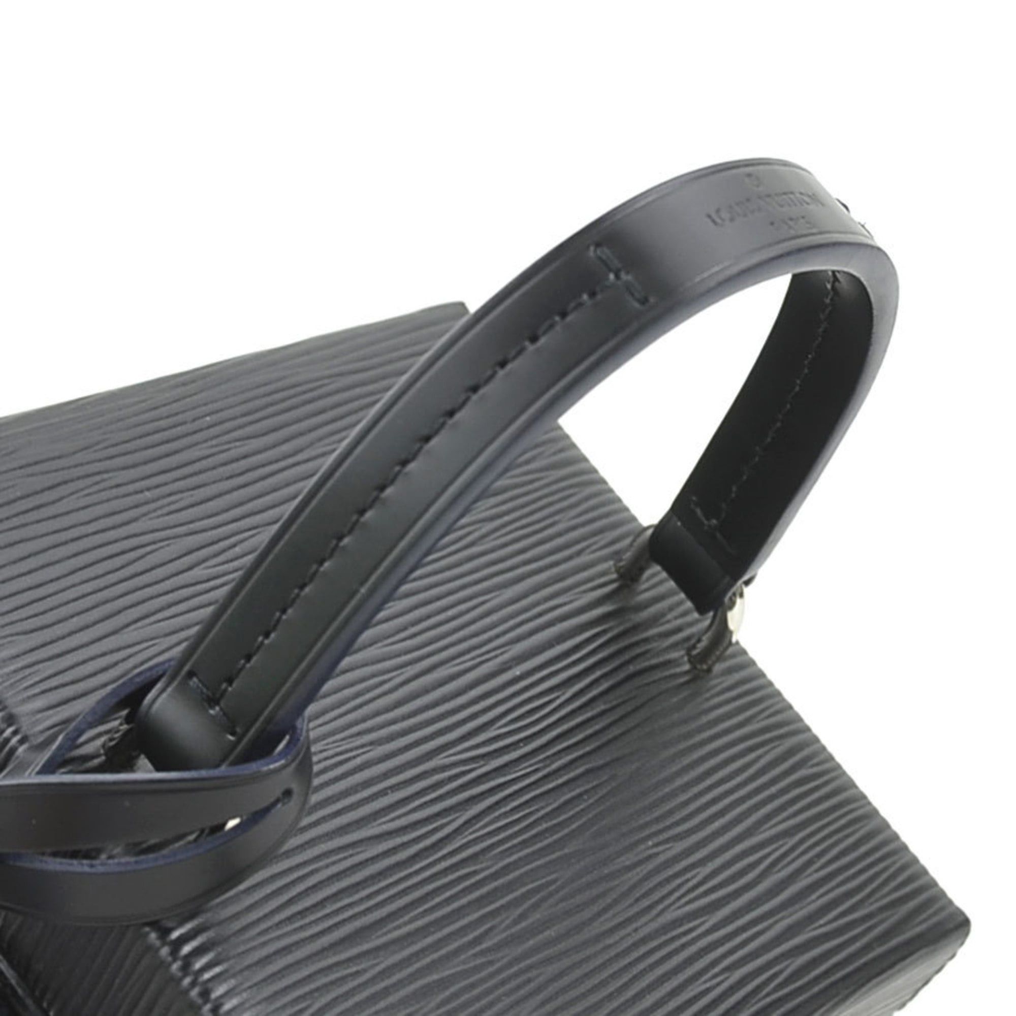 Louis Vuitton Louis Vuitton Epi Leather Vanity Bag in Bleecker Box, Leather, Noir, Women's, M52703, Free Shipping, 90118i Size ONE SIZE - 8 Thumbnail