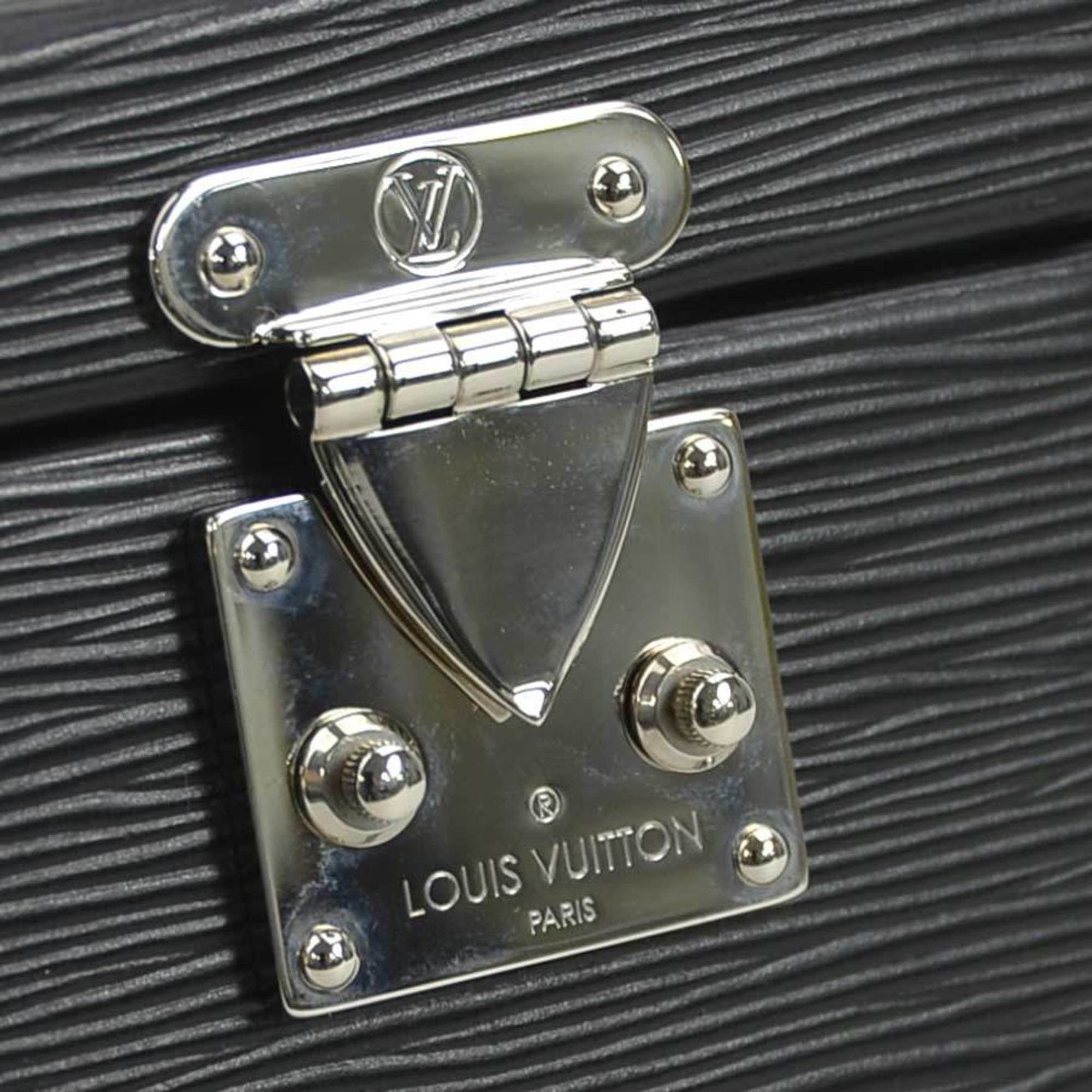 Louis Vuitton Louis Vuitton Epi Leather Vanity Bag in Bleecker Box, Leather, Noir, Women's, M52703, Free Shipping, 90118i Size ONE SIZE - 10 Thumbnail