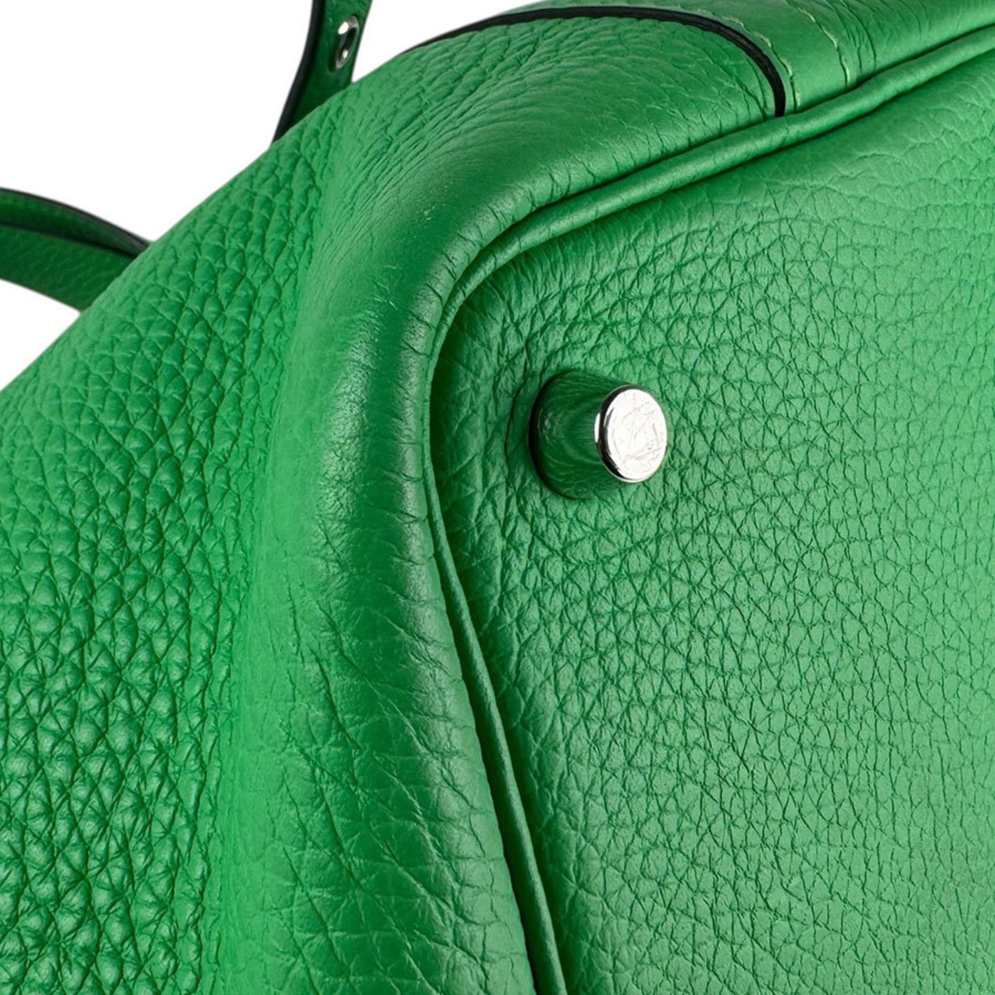 Hermes Hermes Hermès Picotin Lock PM 18 Handbag in Taurillon Clemence Leather with Vert Comics Silver, Women's, Free Shipping, z8089 Size ONE SIZE - 8 Thumbnail