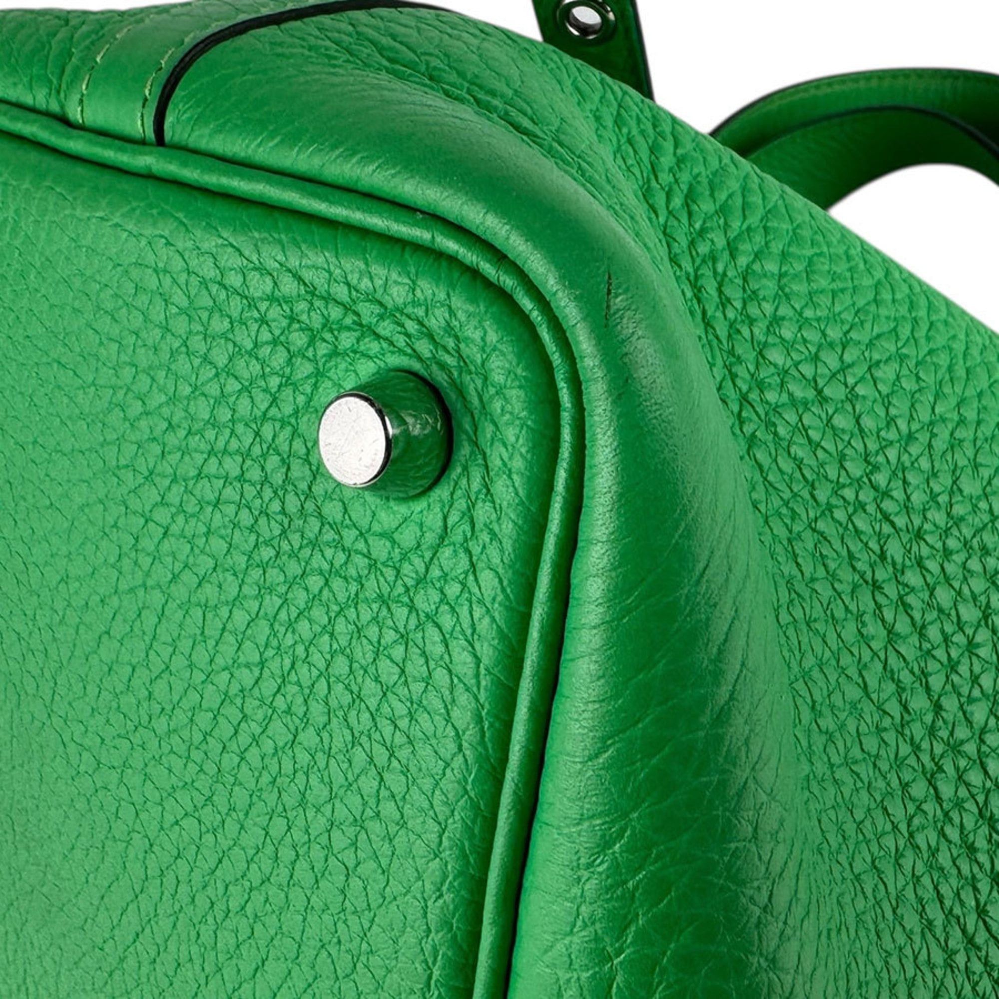 Hermes Hermes Hermès Picotin Lock PM 18 Handbag in Taurillon Clemence Leather with Vert Comics Silver, Women's, Free Shipping, z8089 Size ONE SIZE - 9 Thumbnail