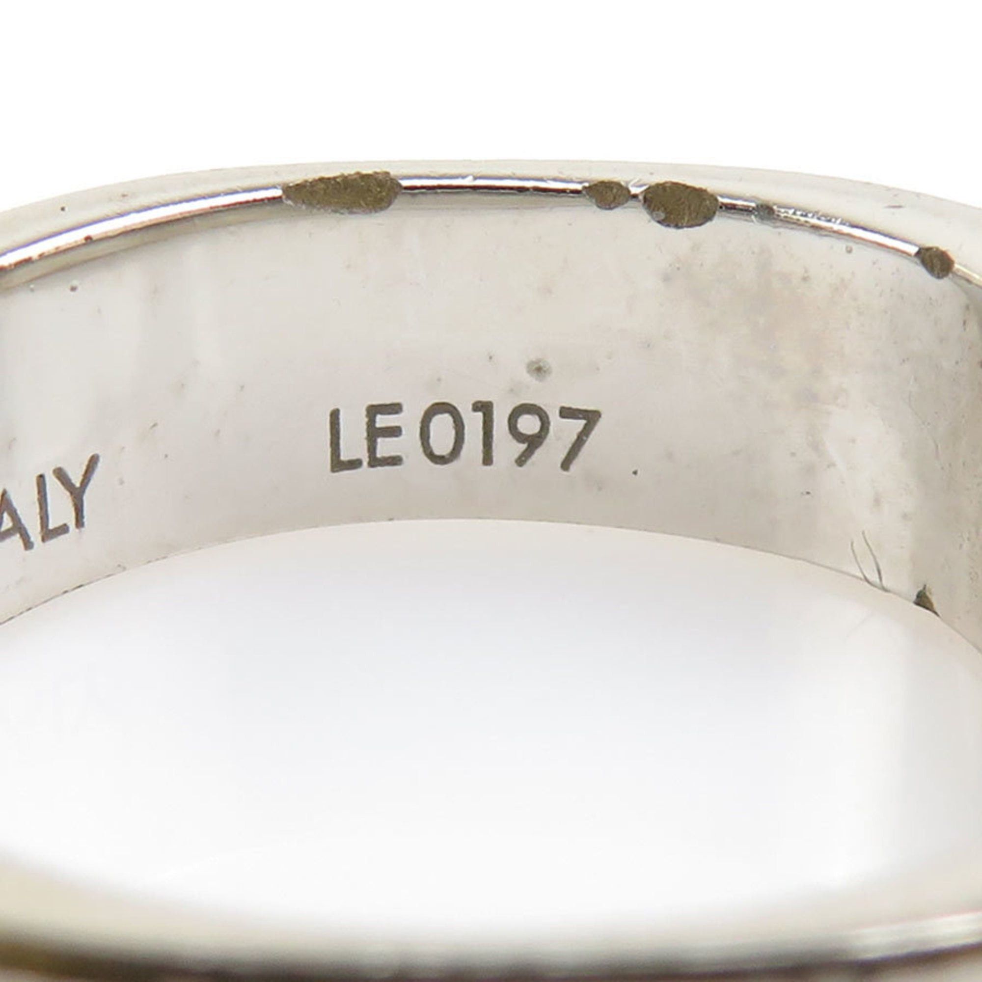 Louis Vuitton Louis Vuitton Nanogram Metal Ring in Silver and Gold, Men's Women's, M00217, 1, Free Shipping, H31955a Size ONE SIZE - 12 Thumbnail