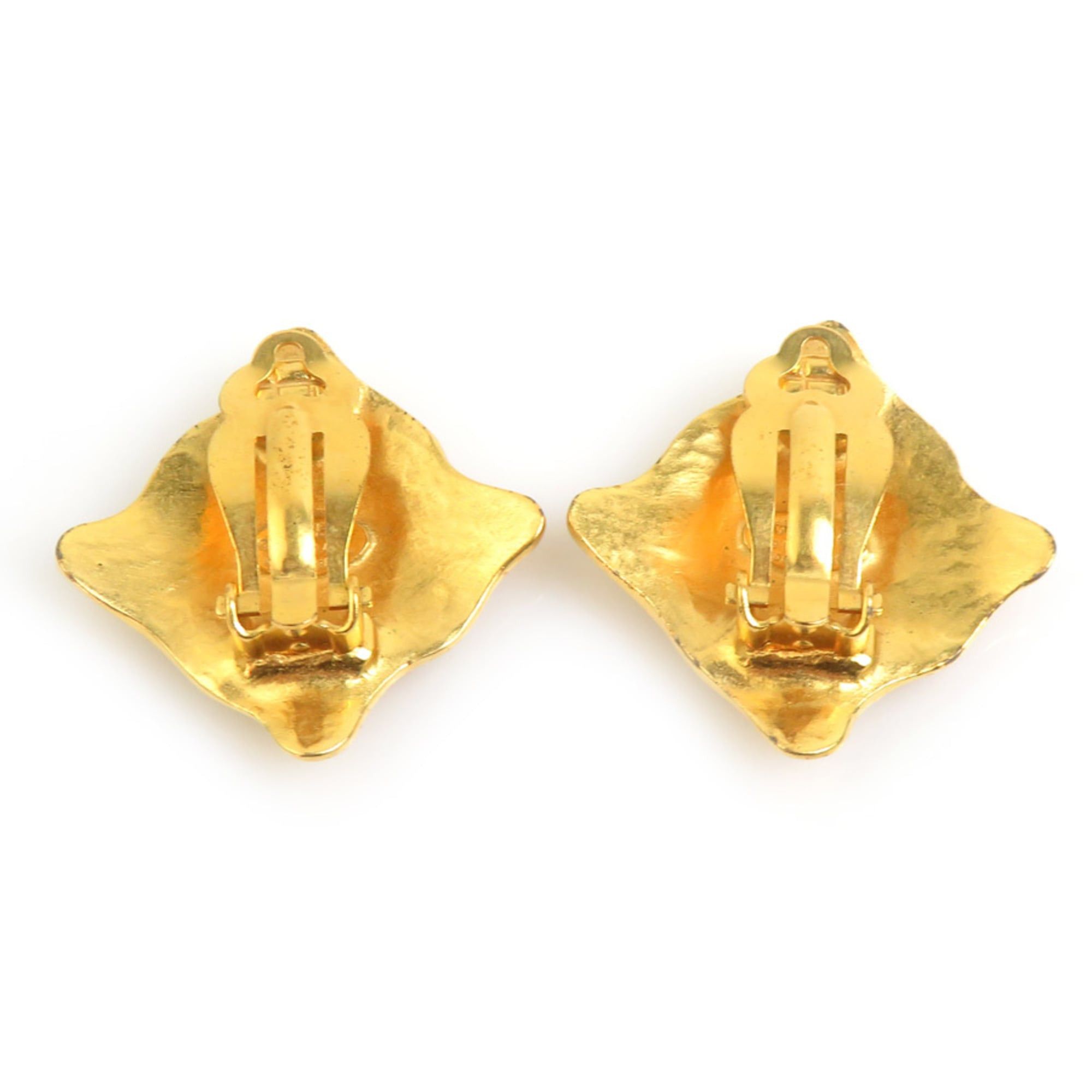 Chanel CHANEL Coco Mark Metal Gold Earrings for Women, Free Shipping, e61520k Size ONE SIZE - 5 Thumbnail