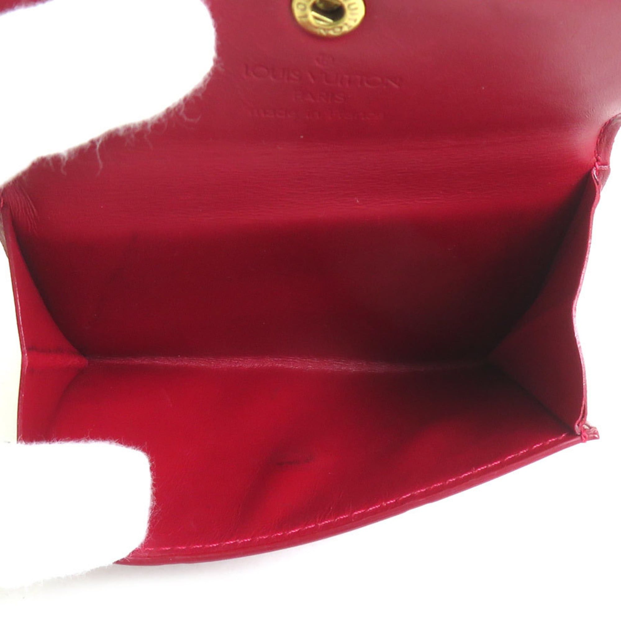 Louis Vuitton Louis Vuitton Monogram Vernis Ludlow Patent Leather Wallet with Coin Purse, Business Card Case, and Case in Dark Red Gold. Women's. M91978. Free Shipping. e61278i Size ONE SIZE - 4 Thumbnail