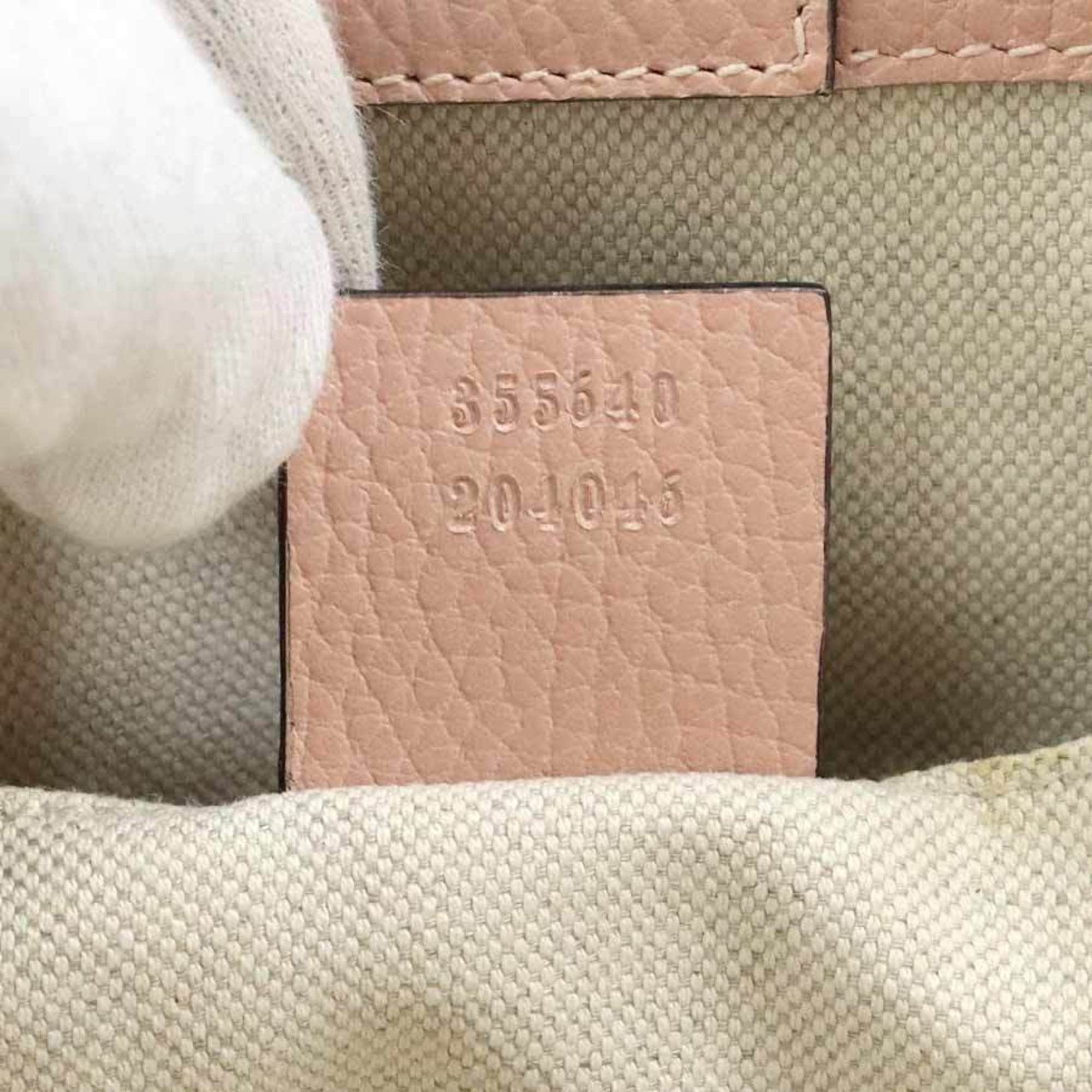 Gucci Gucci Children's Leather Handbag in Pink Beige, 355640, Free Shipping, e60692a Size ONE SIZE - 17 Thumbnail