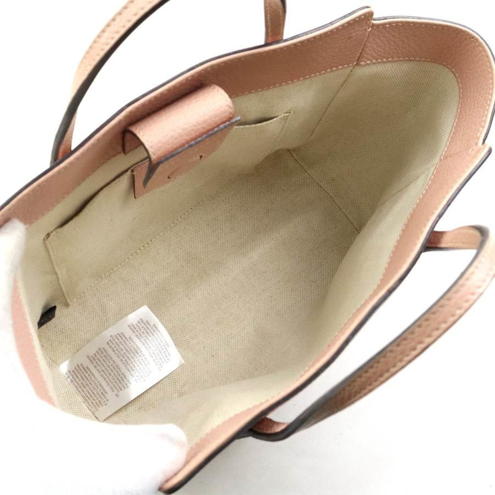 Gucci Gucci Children's Leather Handbag in Pink Beige, 355640, Free Shipping, e60692a Size ONE SIZE - 5 Thumbnail