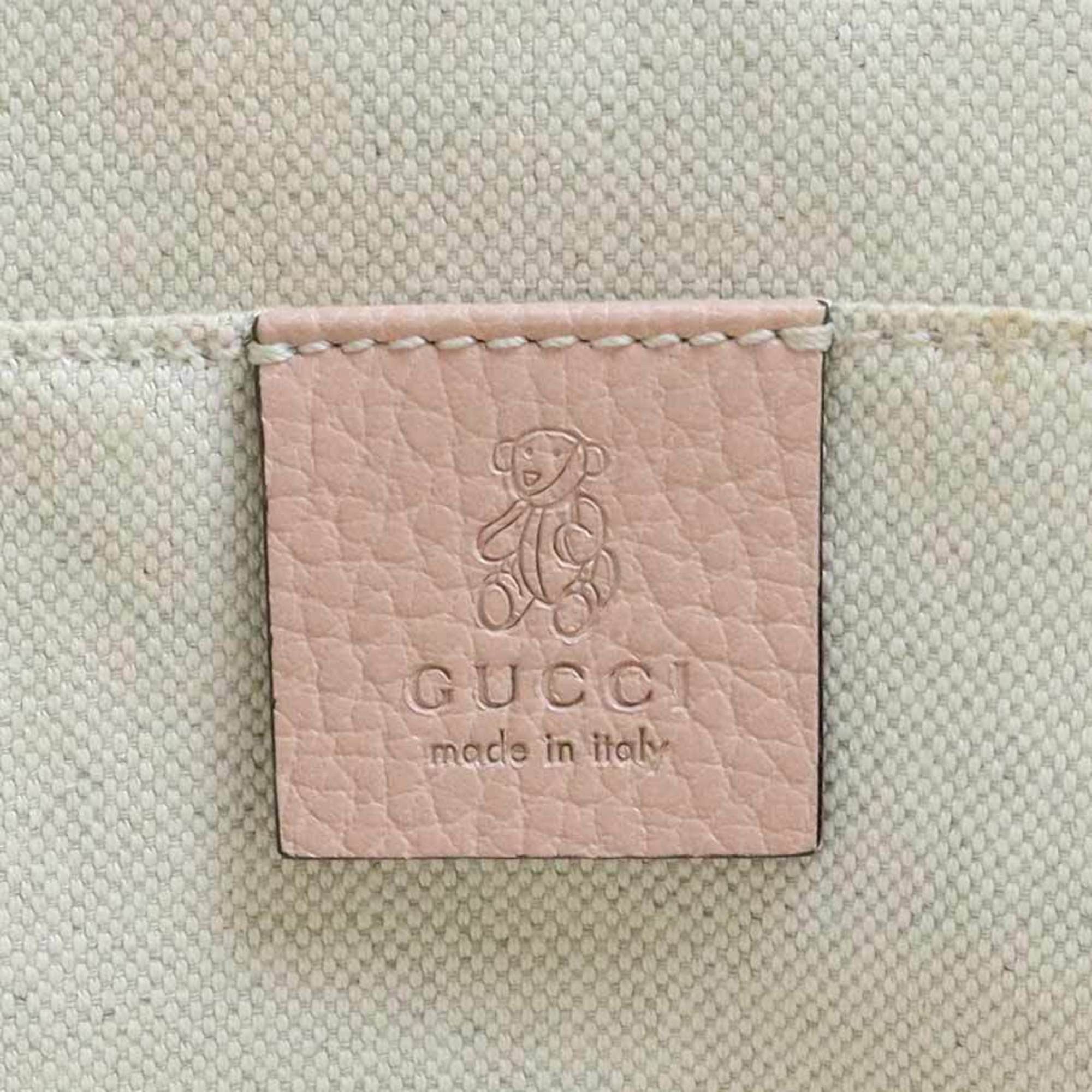 Gucci Gucci Children's Leather Handbag in Pink Beige, 355640, Free Shipping, e60692a Size ONE SIZE - 16 Thumbnail