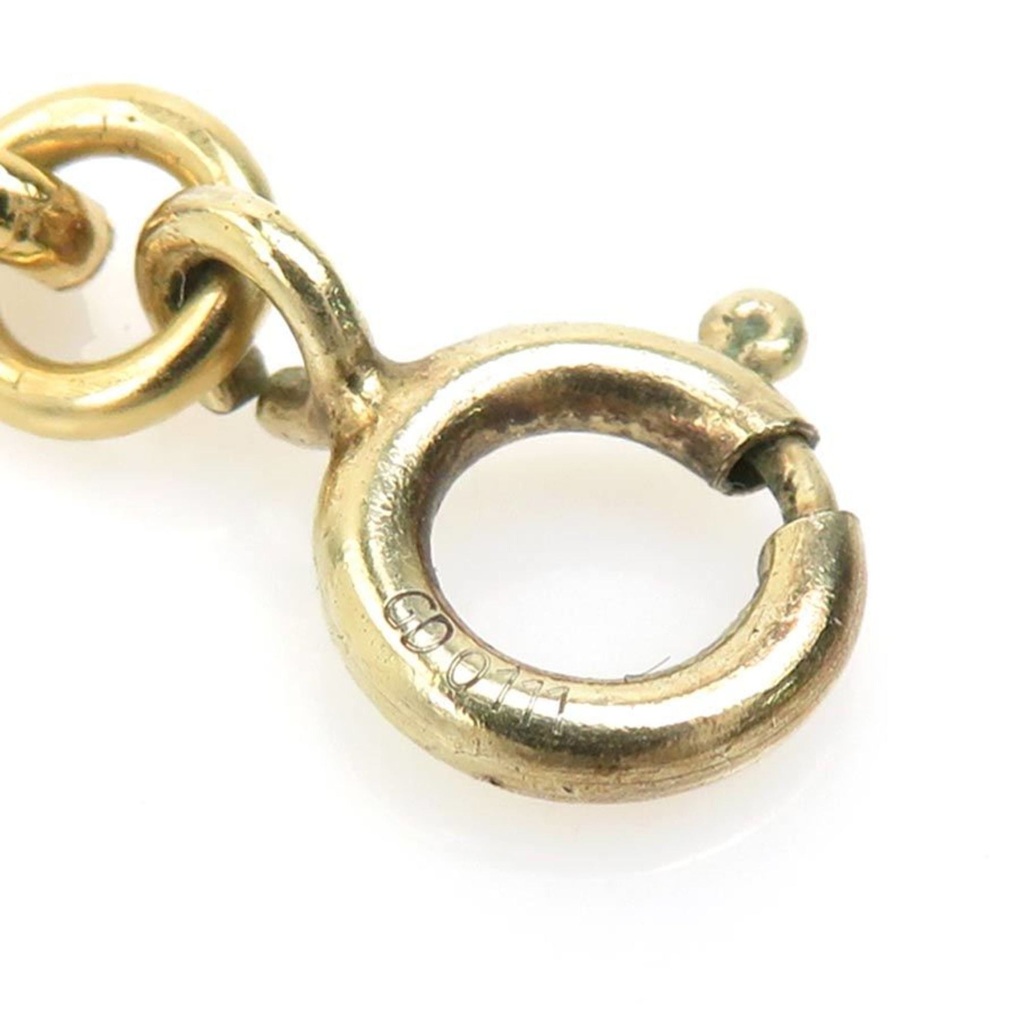 Louis Vuitton Louis Vuitton Pendant Necklace, Damier Pearl, Metal, Gold and White, Women's, M66322, Free Shipping, 56189i Size ONE SIZE - 9 Thumbnail