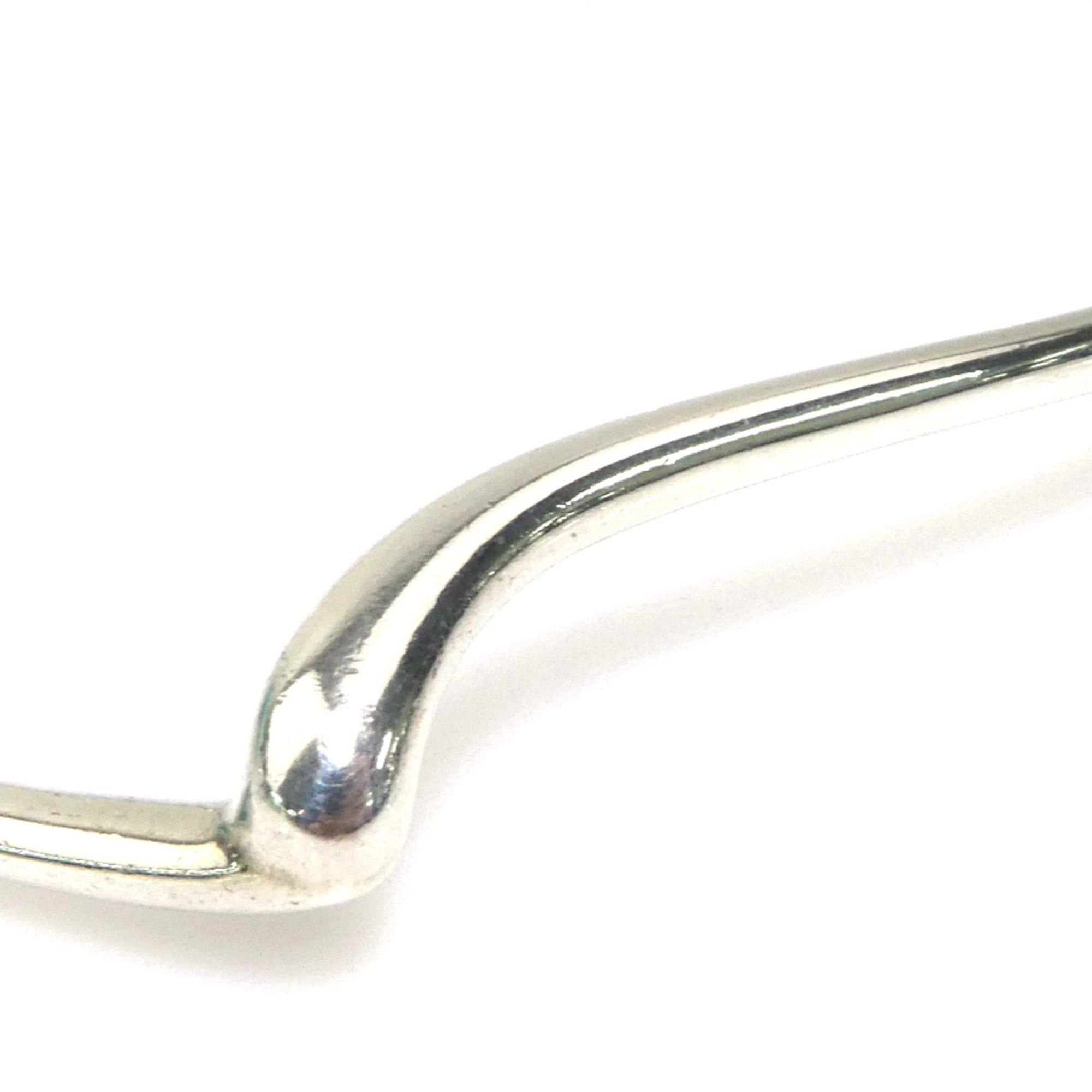 Tiffany & Co. Tiffany & Co. Open Heart Large Hoop Earrings in 925 Sterling Silver for Women, Free Shipping, h31376a Size ONE SIZE - 4 Thumbnail
