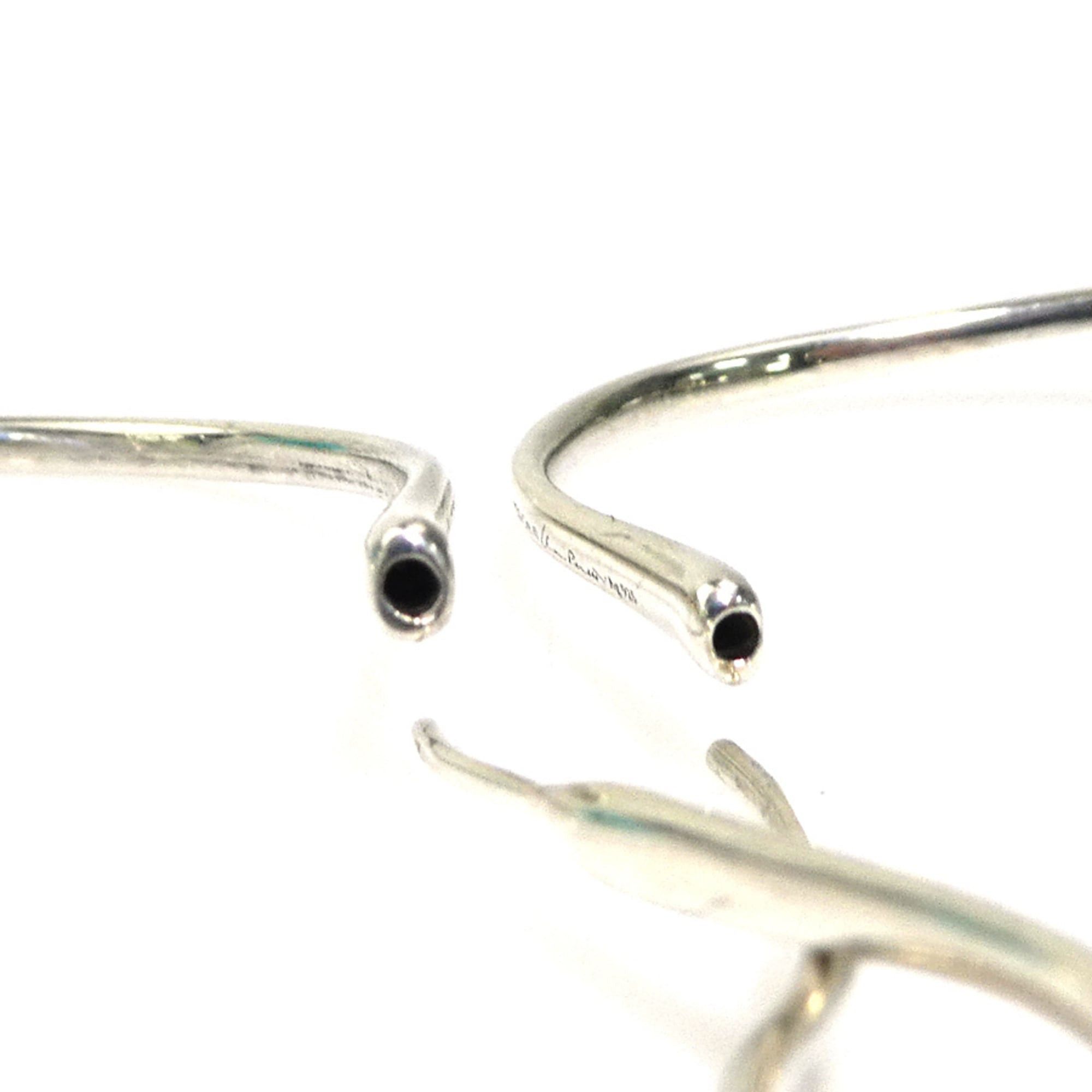 Tiffany & Co. Tiffany & Co. Open Heart Large Hoop Earrings in 925 Sterling Silver for Women, Free Shipping, h31376a Size ONE SIZE - 6 Thumbnail