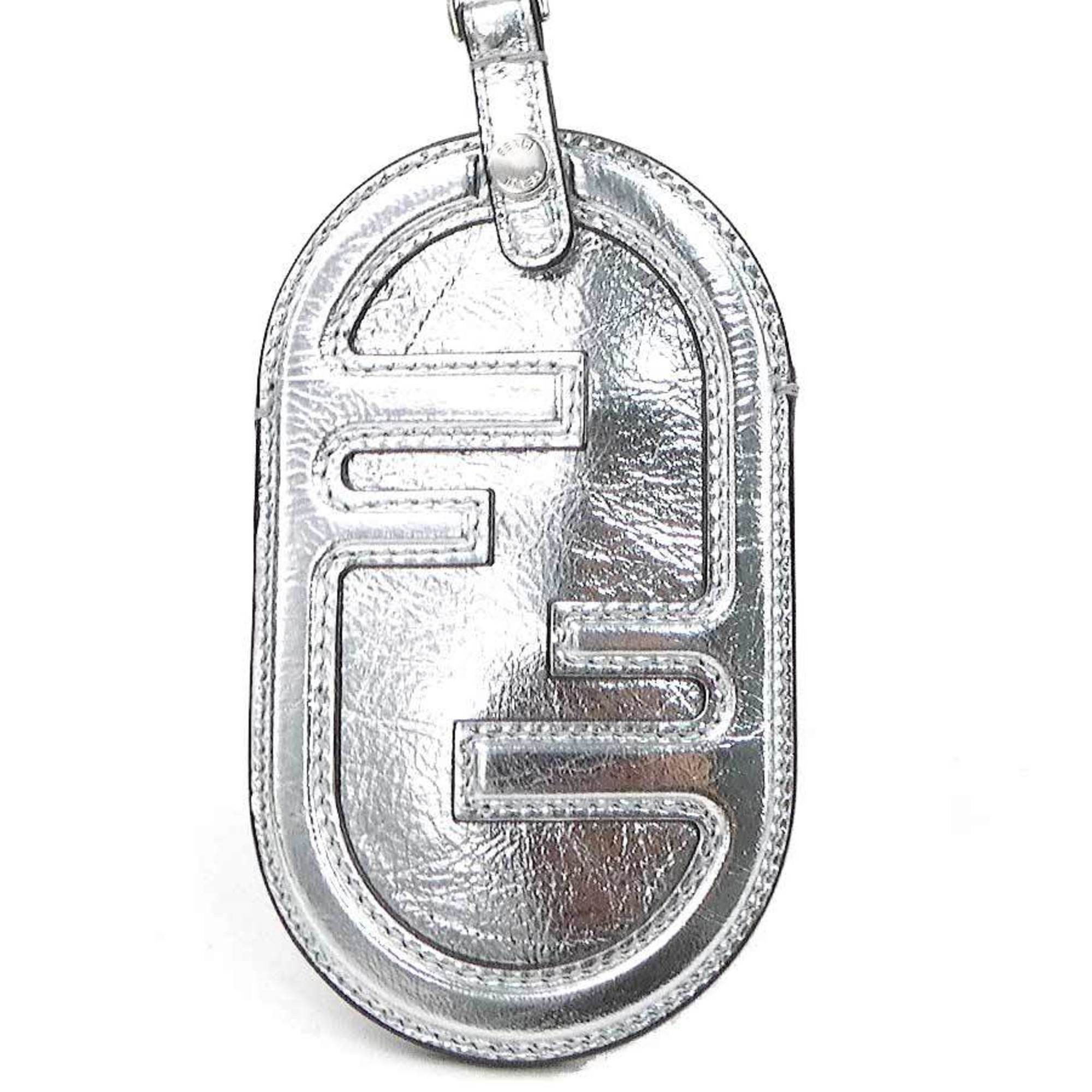 Fendi Fendi Leather Pass Case, Silver, Men's and Women's, 8M0475-AISP, Free Shipping, 56556a Size ONE SIZE - 2 Thumbnail