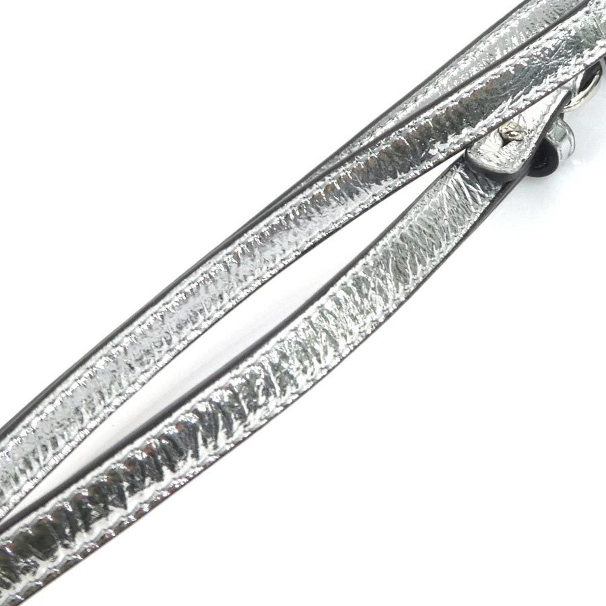 Fendi Fendi Leather Pass Case, Silver, Men's and Women's, 8M0475-AISP, Free Shipping, 56556a Size ONE SIZE - 7 Thumbnail