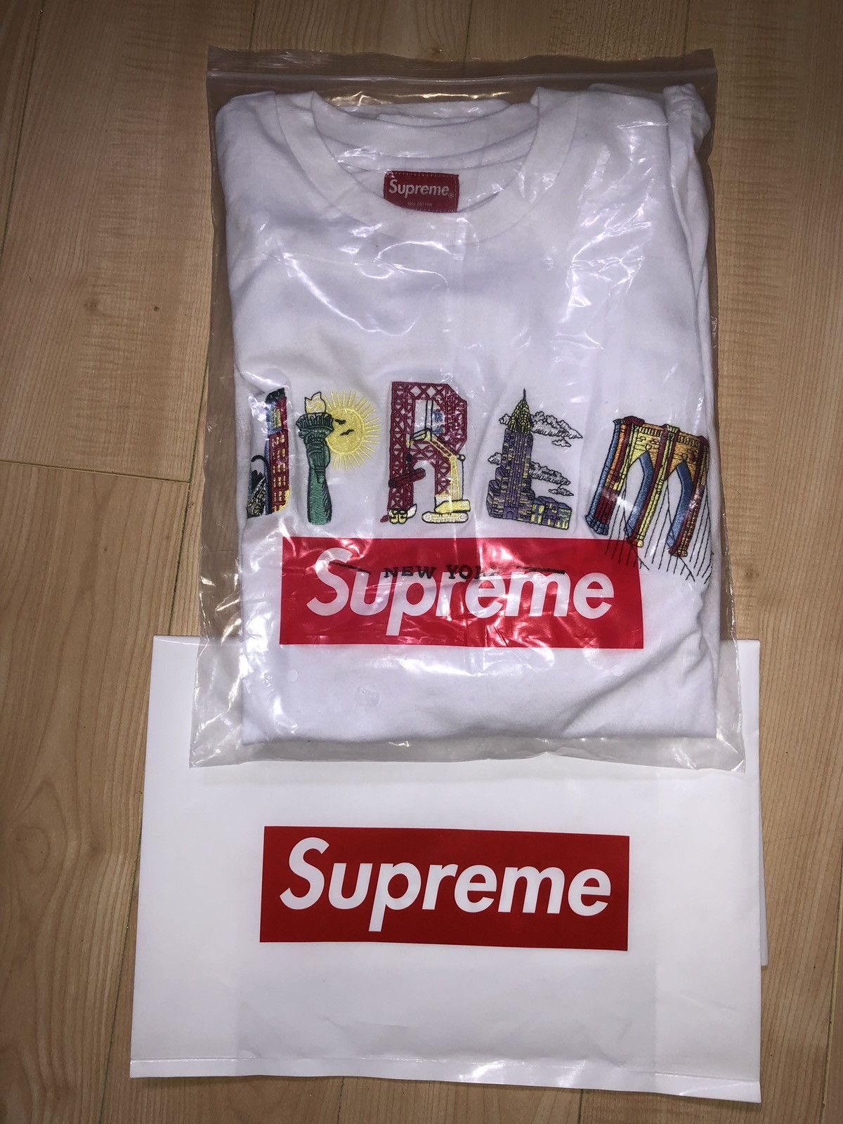 Supreme Supreme City Arc Tee White | Grailed