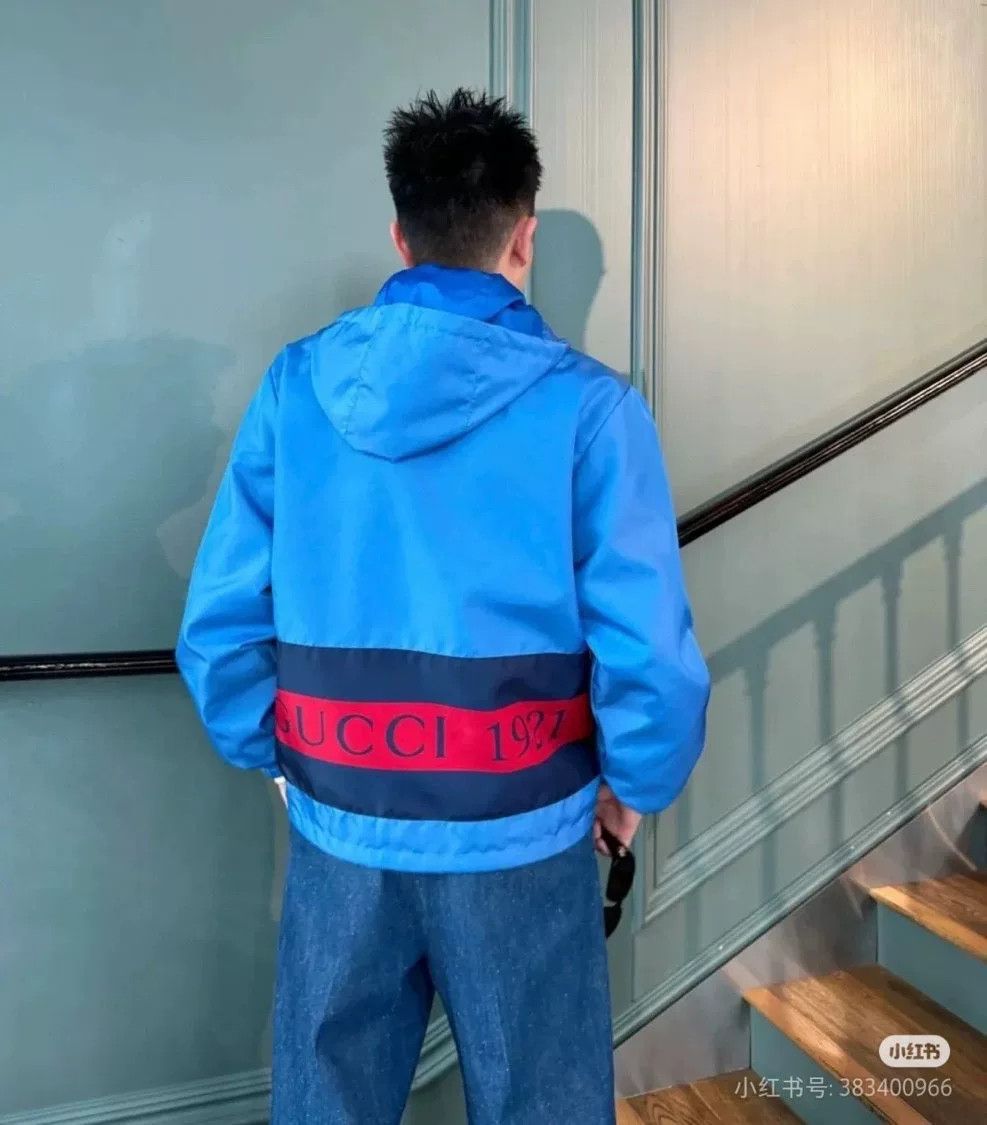 Gucci Gucci Men's Hooded Jacket Size US S / EU 44-46 / 1 - 3 Thumbnail