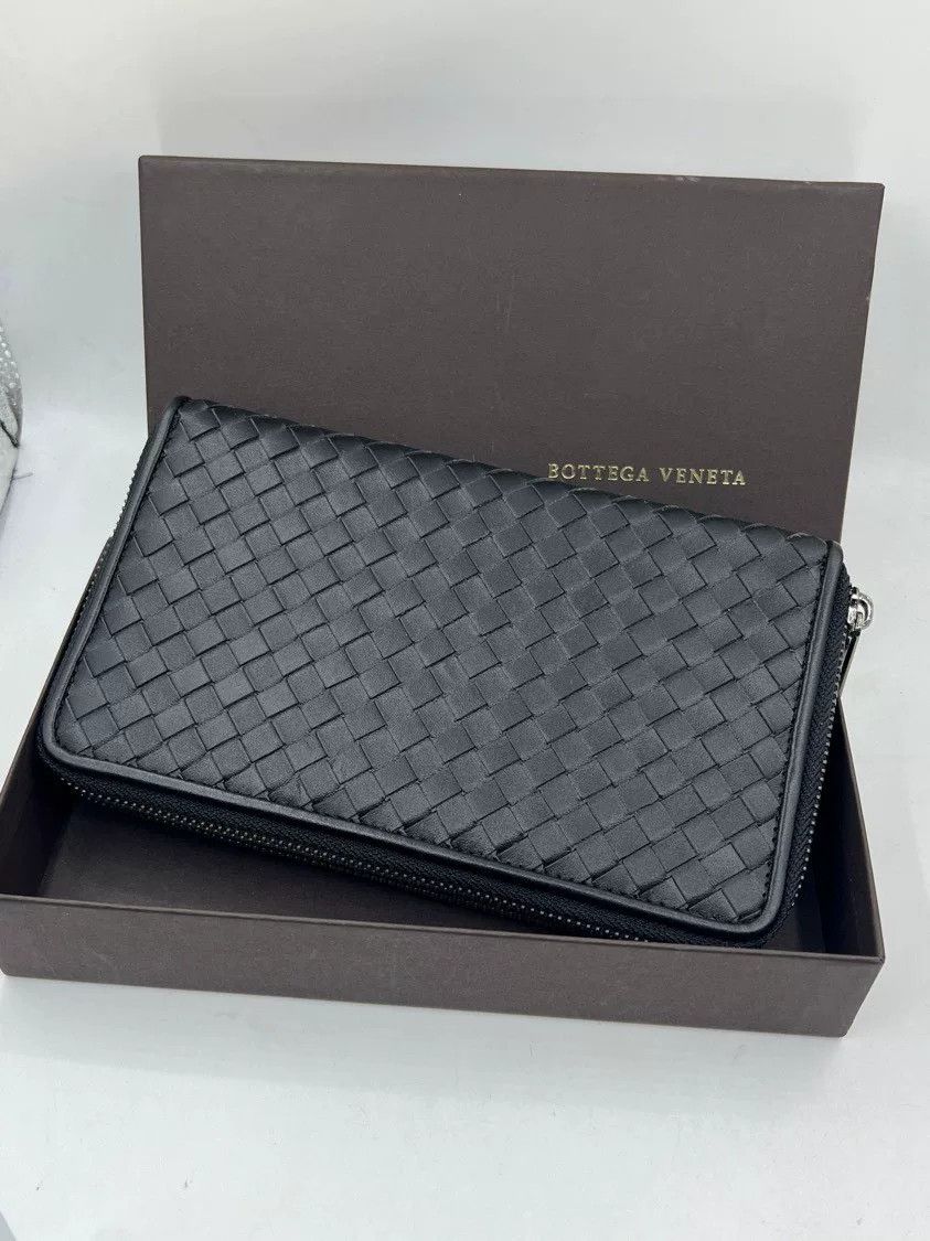 Bottega Veneta Bottega Veneta Woven Leather Wallet Size ONE SIZE - 3 Thumbnail