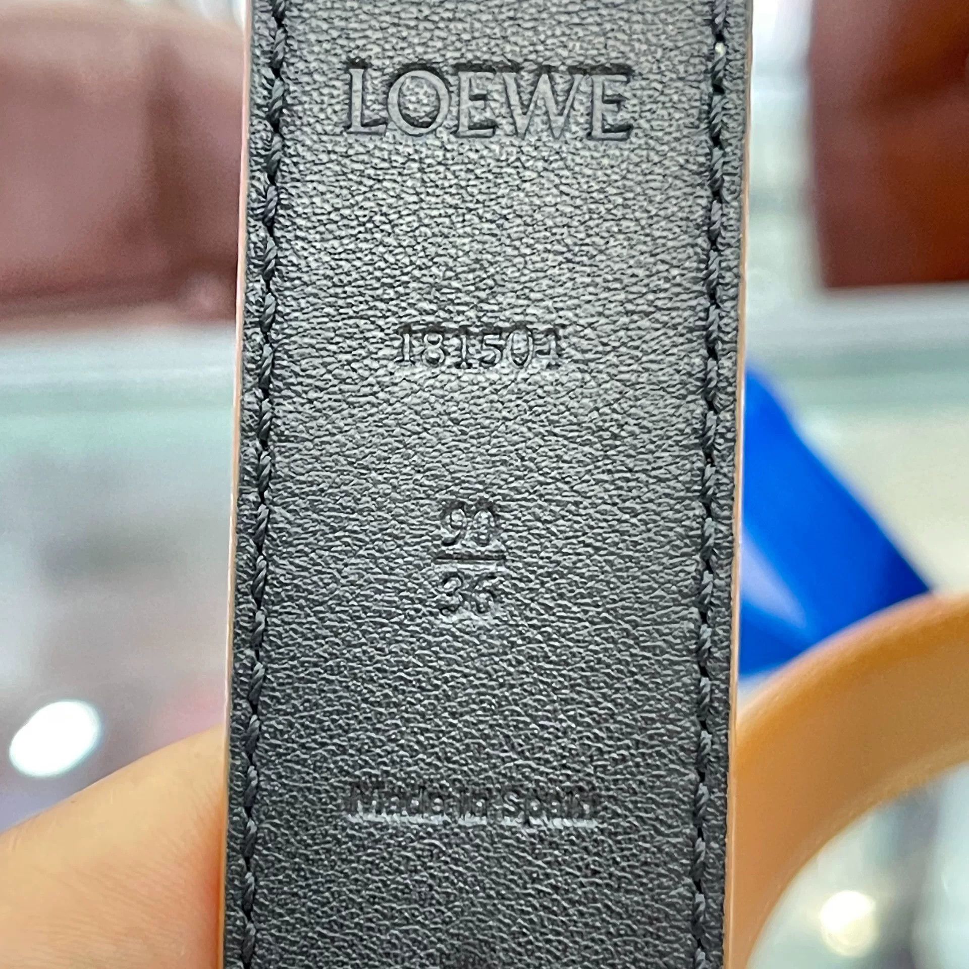 Loewe Loewe Authentic Leather Belt Size ONE SIZE - 5 Thumbnail