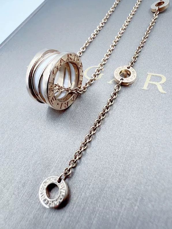 Bvlgari Bulgari B.ZERO1 18k Rose Gold Necklace Size ONE SIZE - 3 Thumbnail