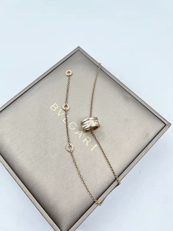 Bvlgari Bulgari B.ZERO1 18k Rose Gold Necklace Size ONE SIZE - 4 Thumbnail