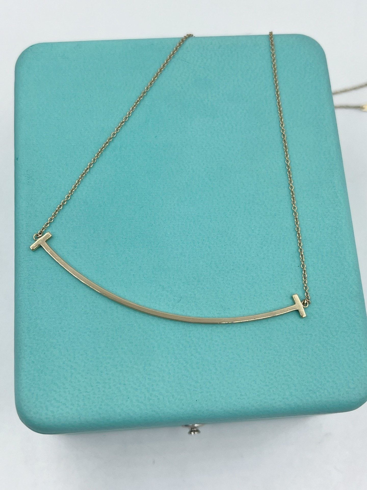 Tiffany & Co. Tiffany T Smile Large Pendant Necklace Size ONE SIZE - 3 Thumbnail