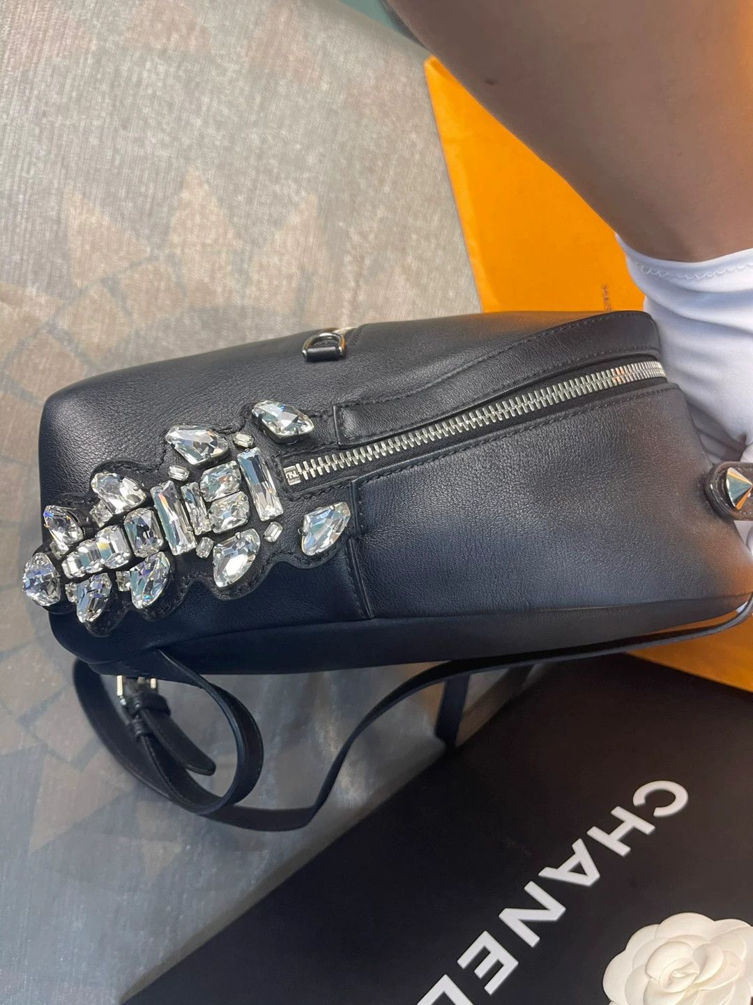 Fendi Fendi By The Way Small Diamond Backpack Size ONE SIZE - 3 Thumbnail