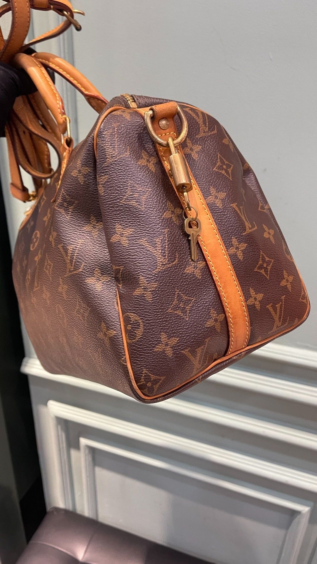 Louis Vuitton Louis Vuitton Monogram Speedy 30 Bag Size ONE SIZE - 3 Thumbnail