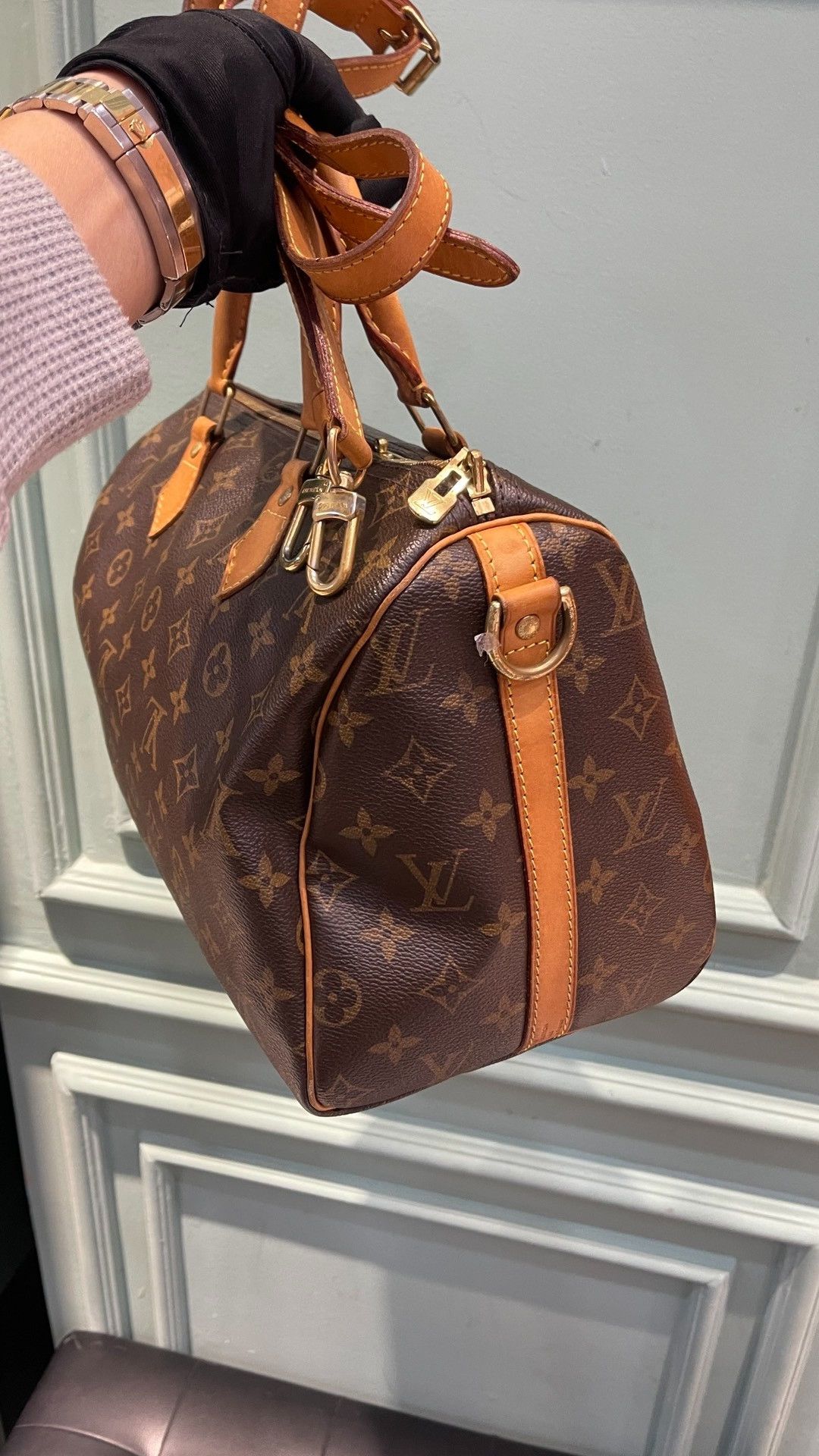 Louis Vuitton Louis Vuitton Monogram Speedy 30 Bag Size ONE SIZE - 2 Thumbnail