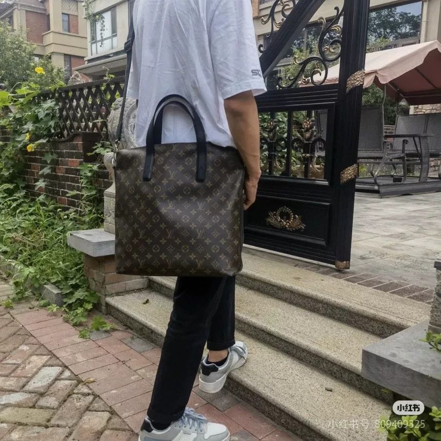Louis Vuitton Louis Vuitton Men's Monogram Business Briefcase Size ONE SIZE - 6 Thumbnail