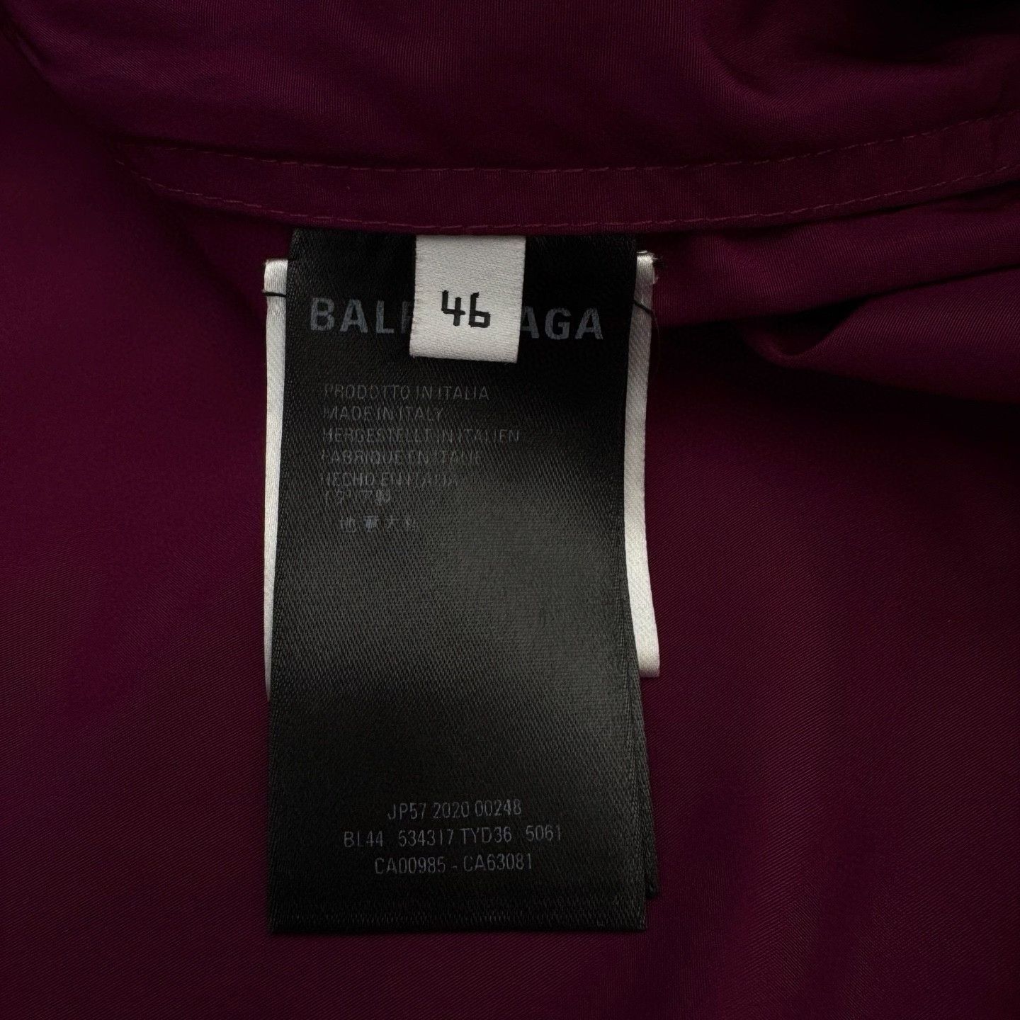 Balenciaga Balenciaga Oversized Logo Parka Size 46 Size US S / EU 44-46 / 1 - 2 Thumbnail