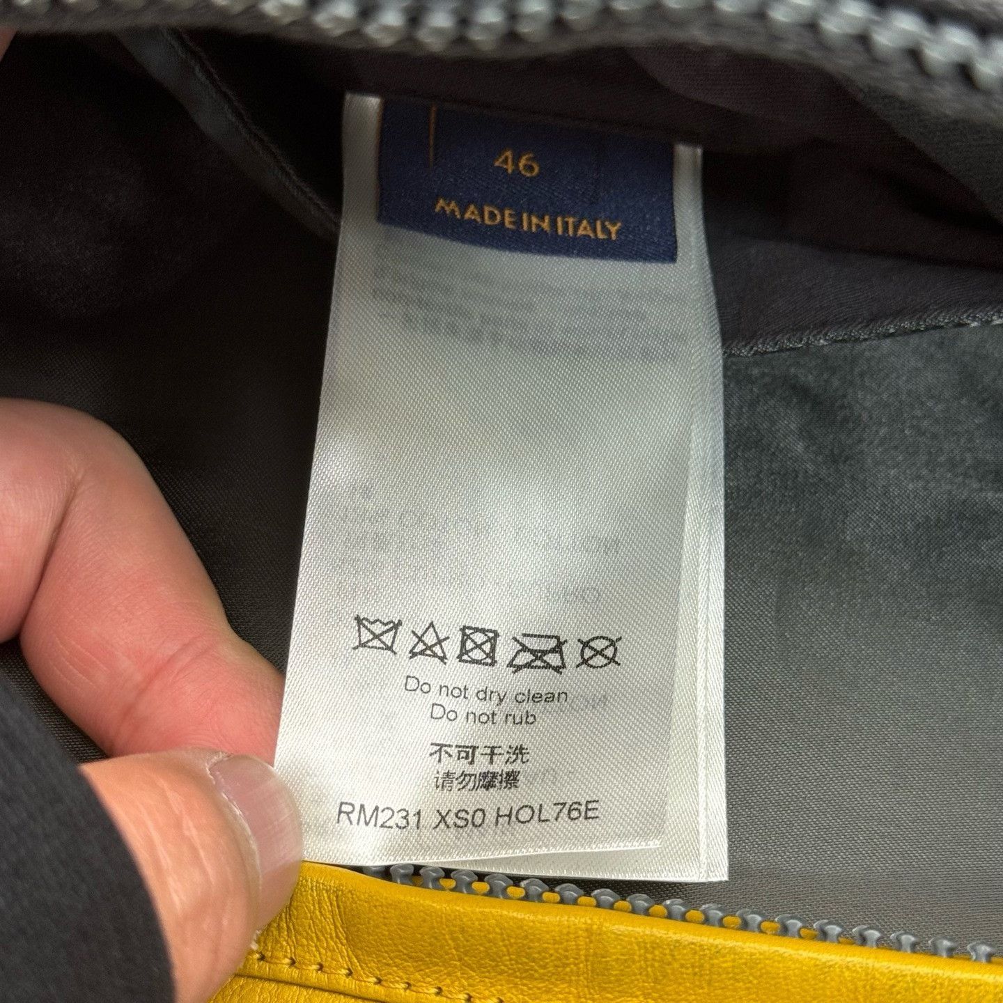 Louis Vuitton Louis Vuitton SS23 Color-Block Letter Pilot Jacket Size US S / EU 44-46 / 1 - 4 Thumbnail
