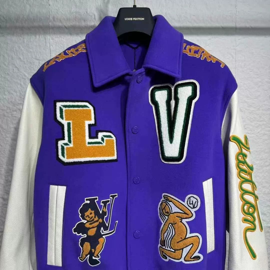 Louis Vuitton Louis Vuitton FW22 Varsity Jacket Size US M / EU 48-50 / 2 - 2 Thumbnail