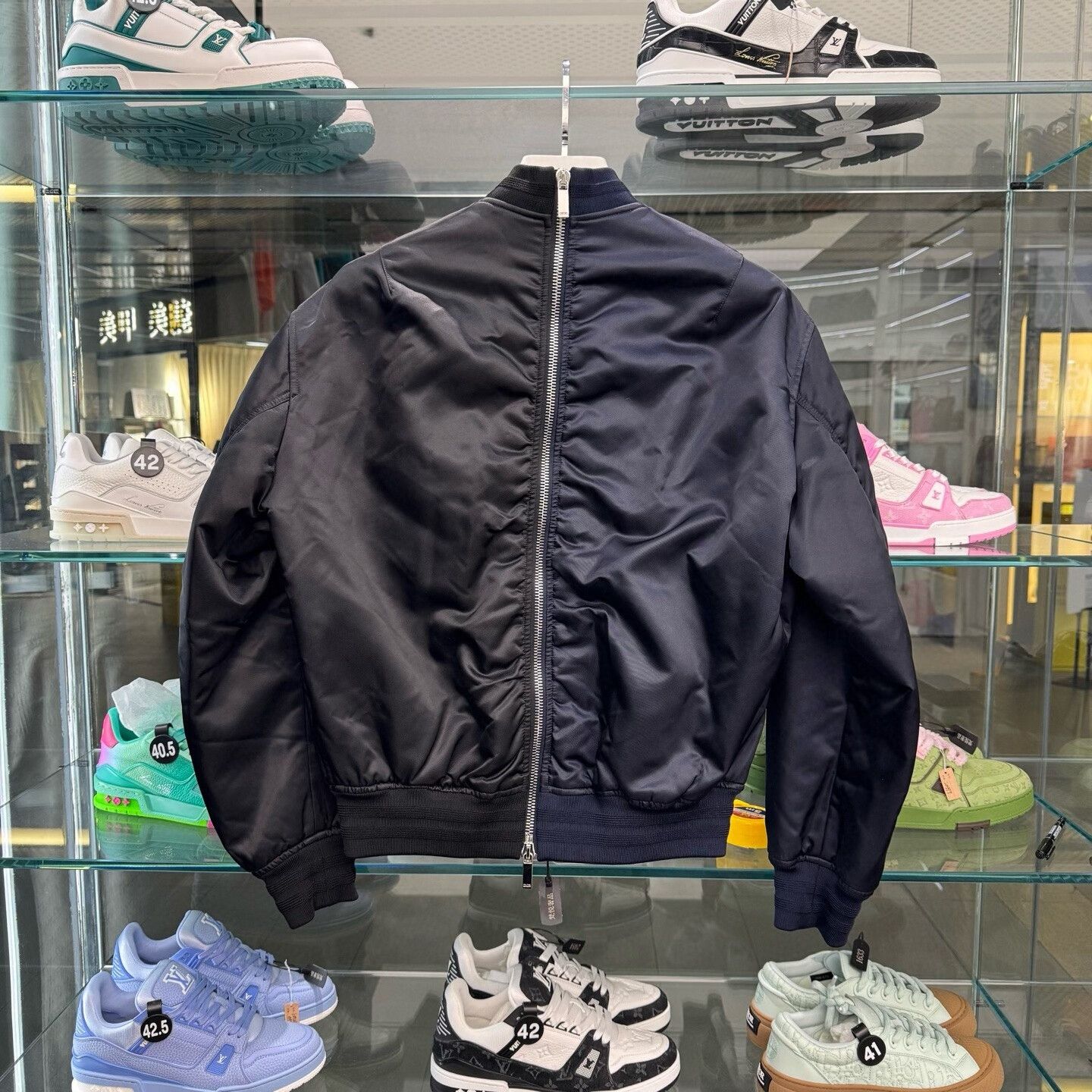 Dior DIOR New Satin Colorblock Baseball Jacket Size US M / EU 48-50 / 2 - 4 Thumbnail