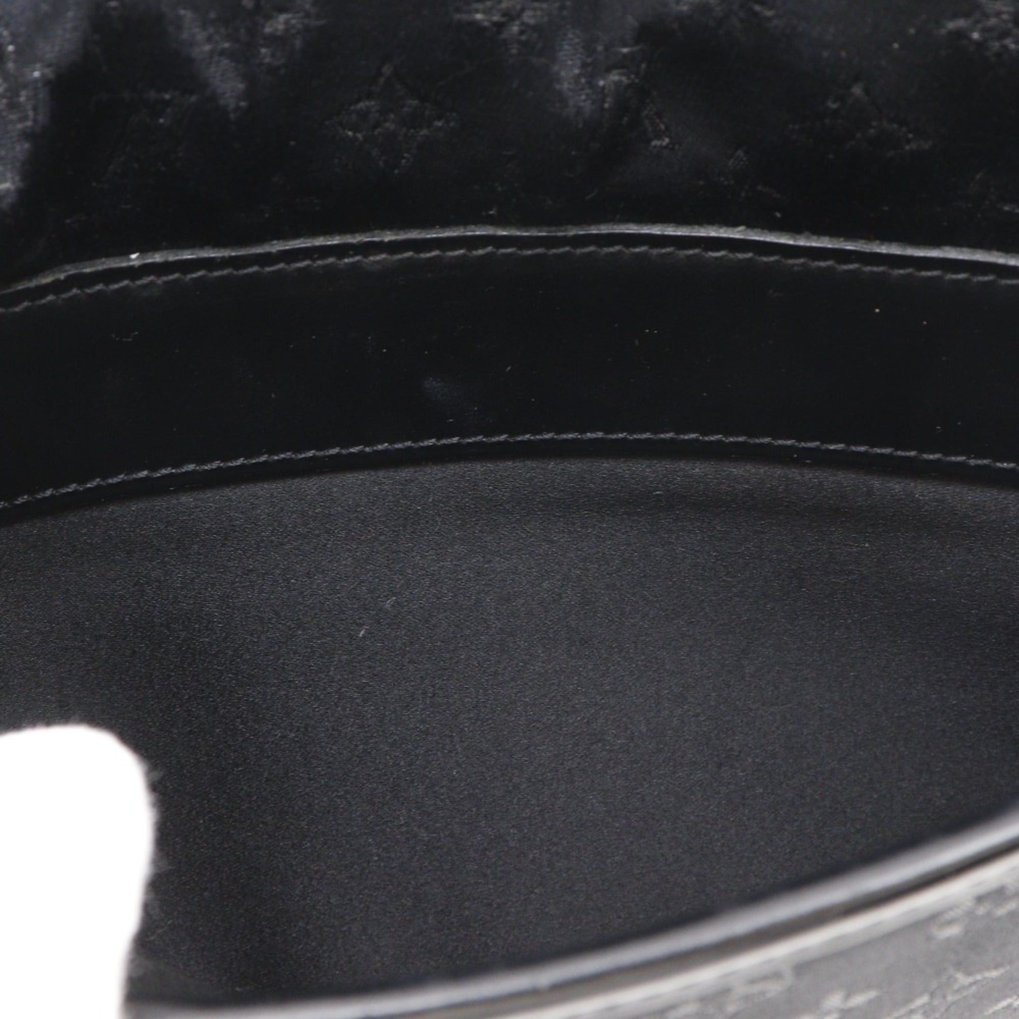Louis Vuitton Louis Vuitton Musette Shoulder Bag, Comte de Fée, M92273, Monogram Satin, Vernis, and Porcelain, 2002, Black, SR0032, A5, Magnetic closure, Women's Size ONE SIZE - 8 Thumbnail